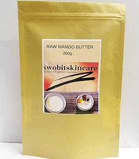 Mantequilla de semilla de mango pura y cruda ...