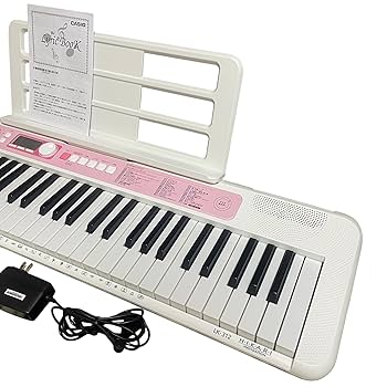 そらCASIO(カシオ) 61鍵盤 光ナビゲーションキーボードLK-312 Casio LK-312 光ナビゲーション 61鍵盤 2020年製 アダプター付き