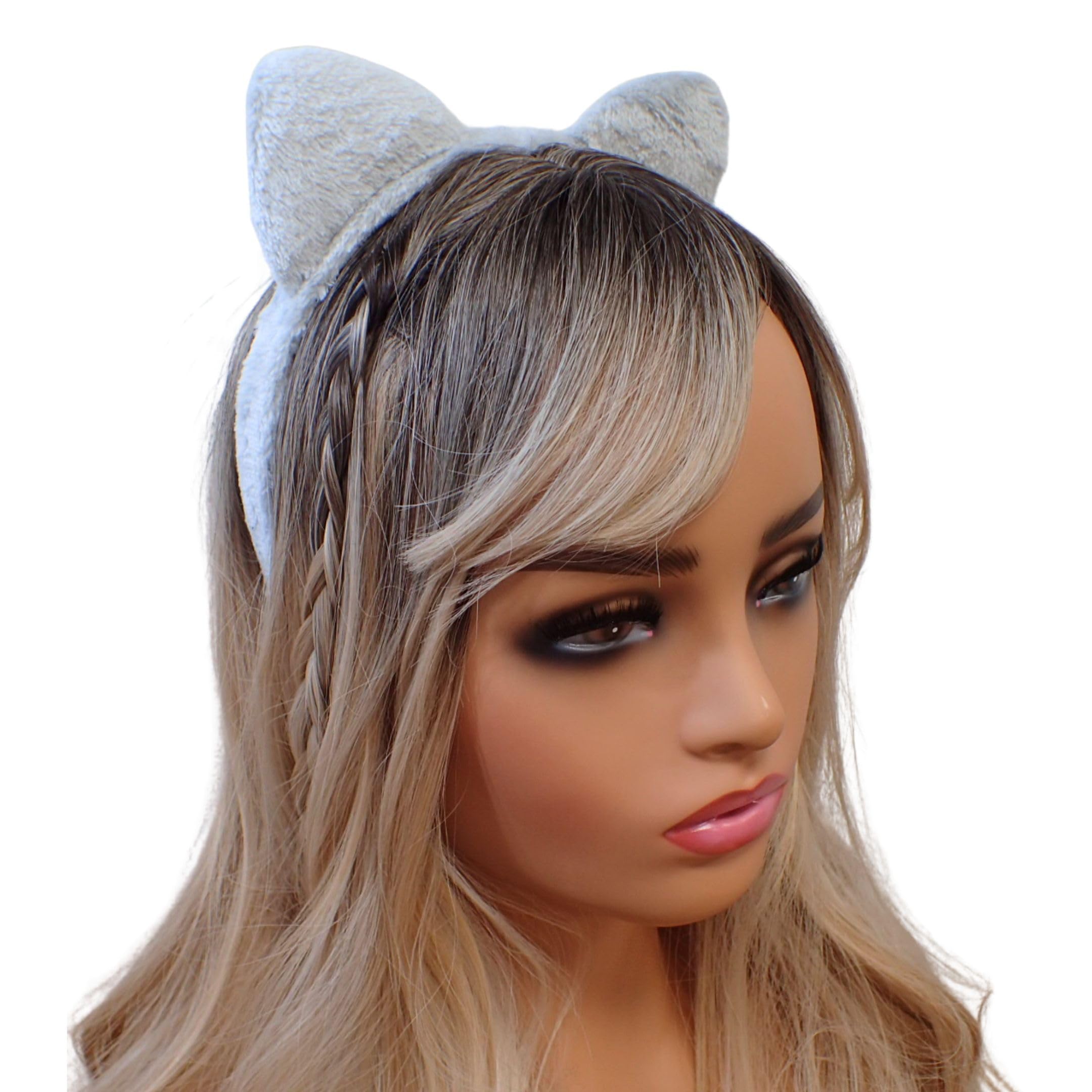 Topkids Accessories Cat Ears for Kids & Adults, Black Cat Headband, Kids Dress Up, Cosplay Accessories - Image 2