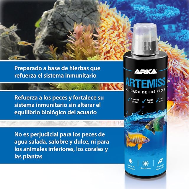 Foto 4 de 8 de Microbe-Lift Artemiss - 236 ml - Promueve la Salud y el Sistema inmunológico de los Peces de Todas…