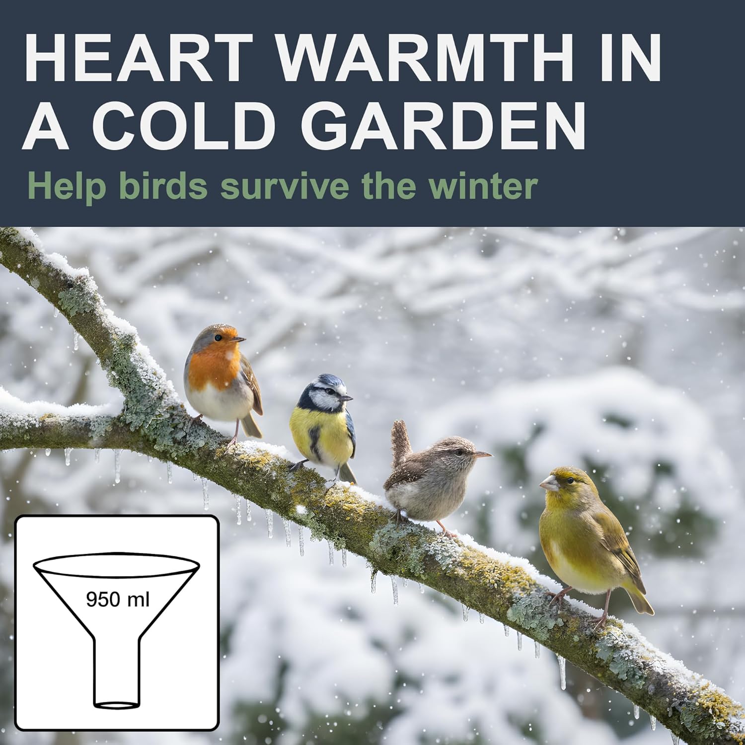 SWISSINNO Smart Birds “Chur” Squirrel-Resistant Bird Feeder – Hanging Feeder with Solid Metal Base and Dual Perches – Durable ASA + PC Plastics – Easy to Clean and Refill