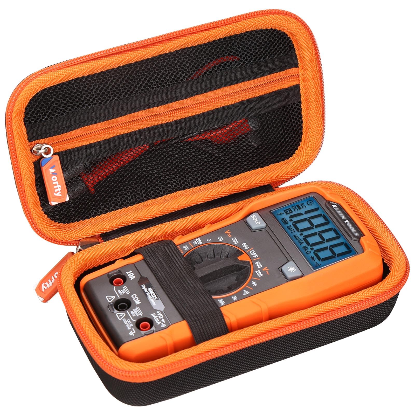 Hard Multimeter Case for Klein MM325/MM420/MM400/MM300/Fluke 117/Fluke 115, Portable Bag for ET140/80023P(Case Only)
