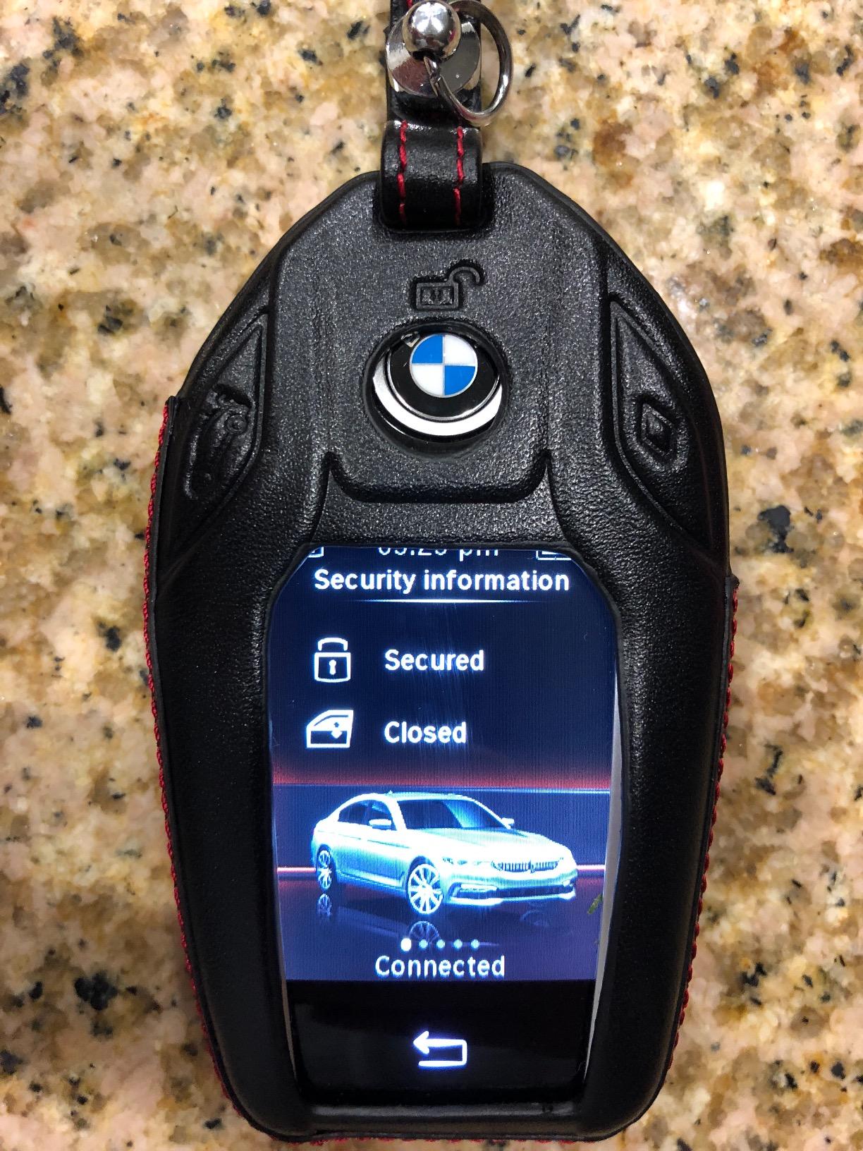 Amazon.com: Massimiliano Incas Dobrev Genuine Leather Car Remote Key ...