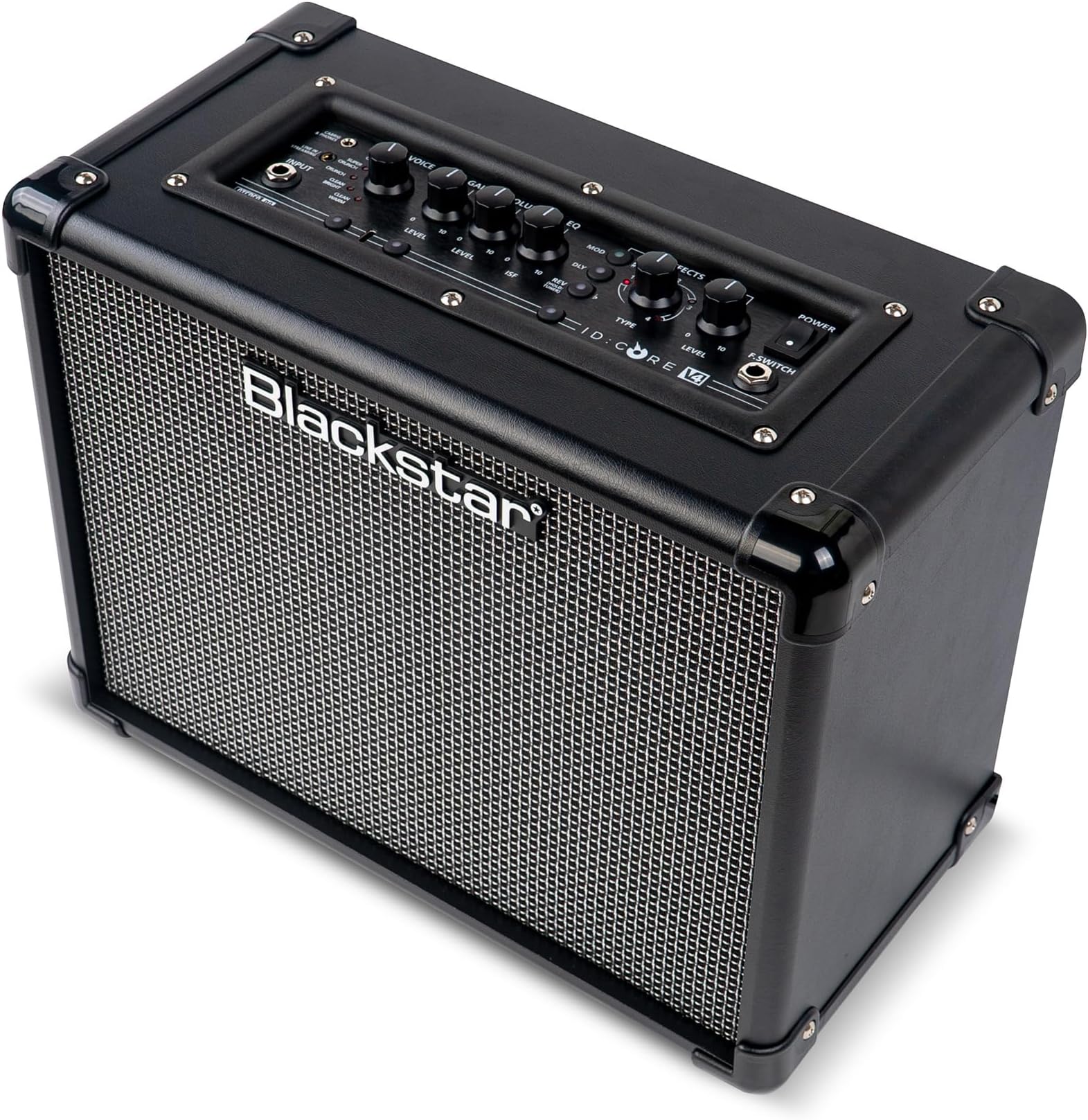 Blackstar ID:Core 20 V4 Stereo Digital Combo Amplifier with Super Wide Stereo Sound, CabRig Lite, Blackstars Patented ISF Tone Control and USB-C Connectivity (20-Watt)