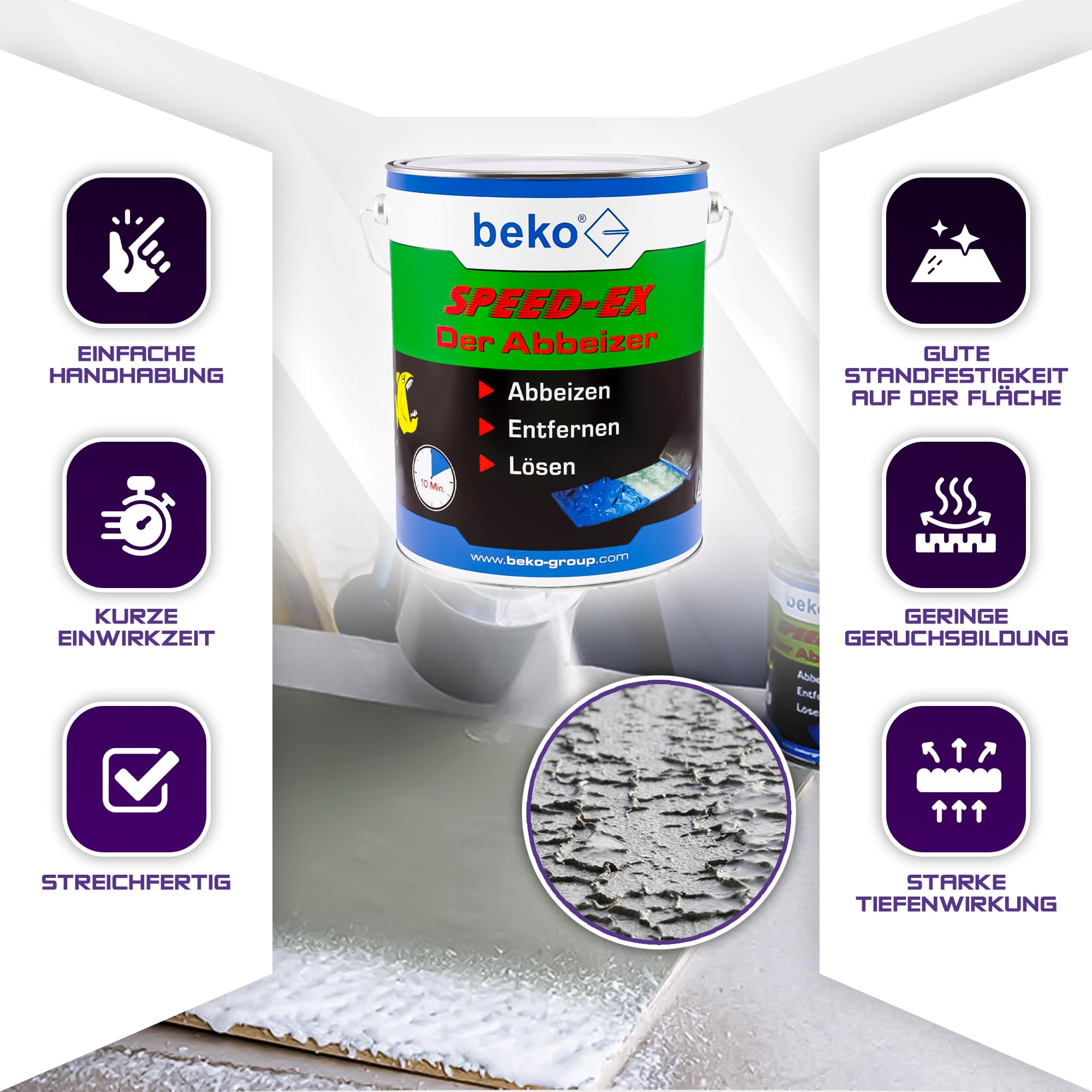 Beko Bek de 299605000 Speed de Ex la decapante 5 l, color