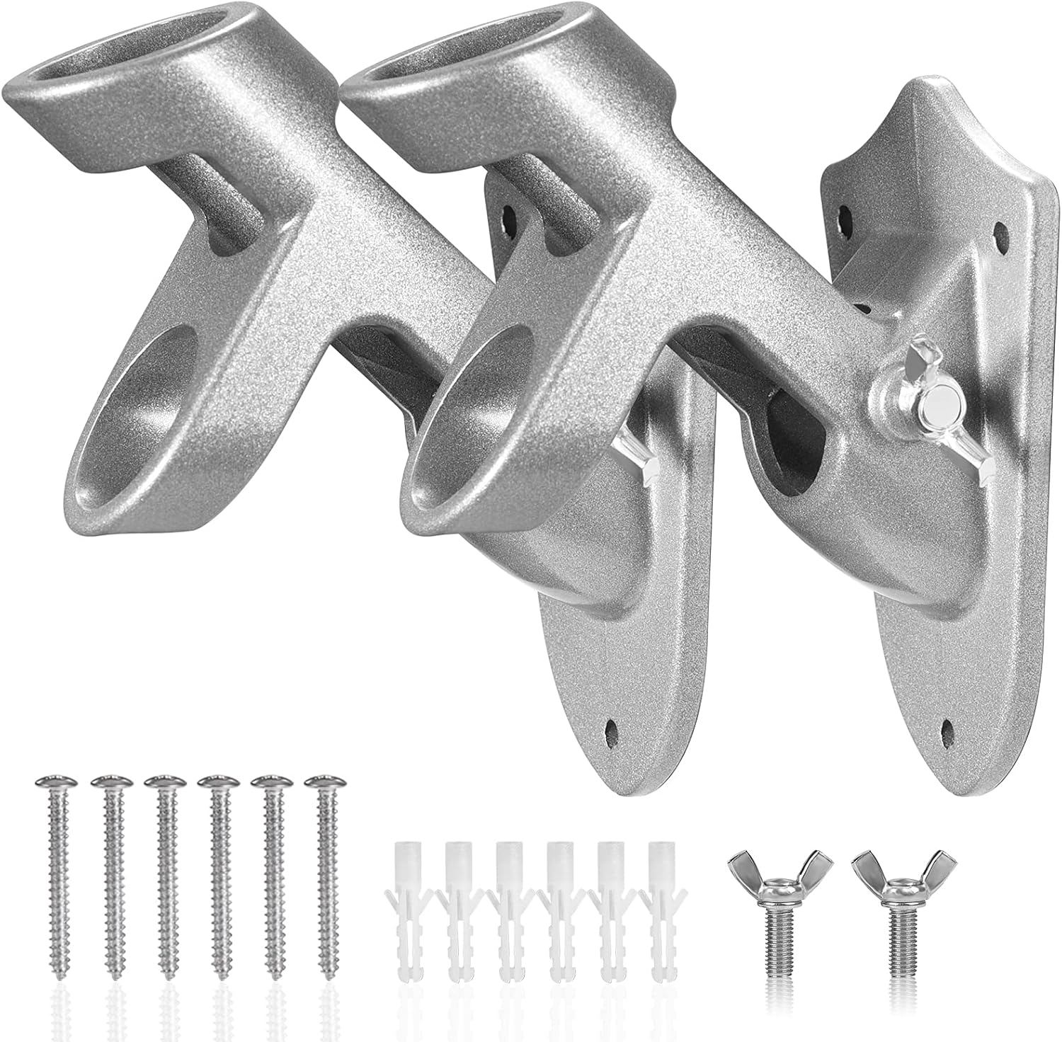 Flag Pole Holder Brackets, BONWIN 1" Flag Pole Mounting