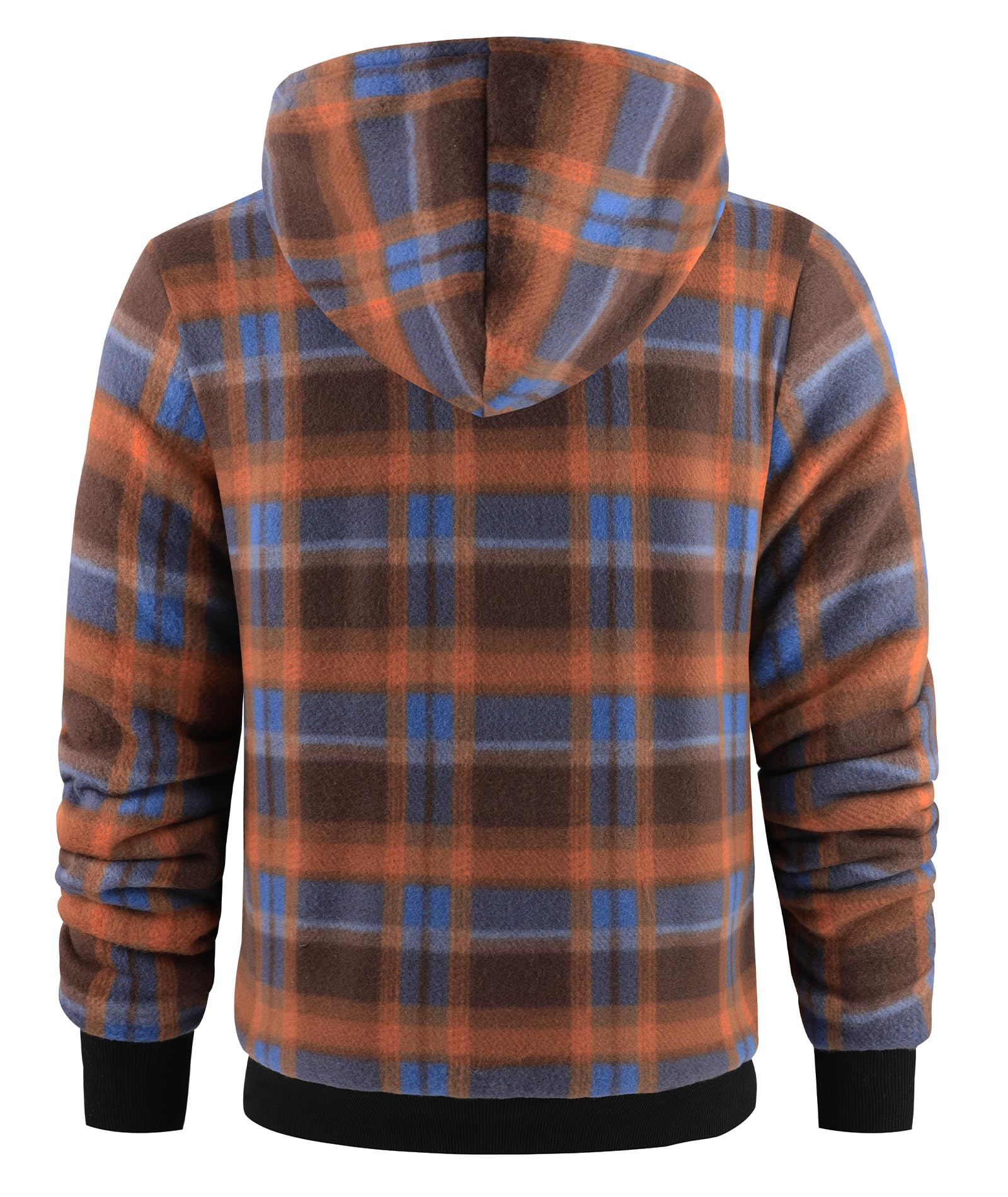 geeksport geeksport geeksport geeksport Felpa da Uomo con Cappuccio e Full Zip Fleece Hoodies for Men Sportive Inverno