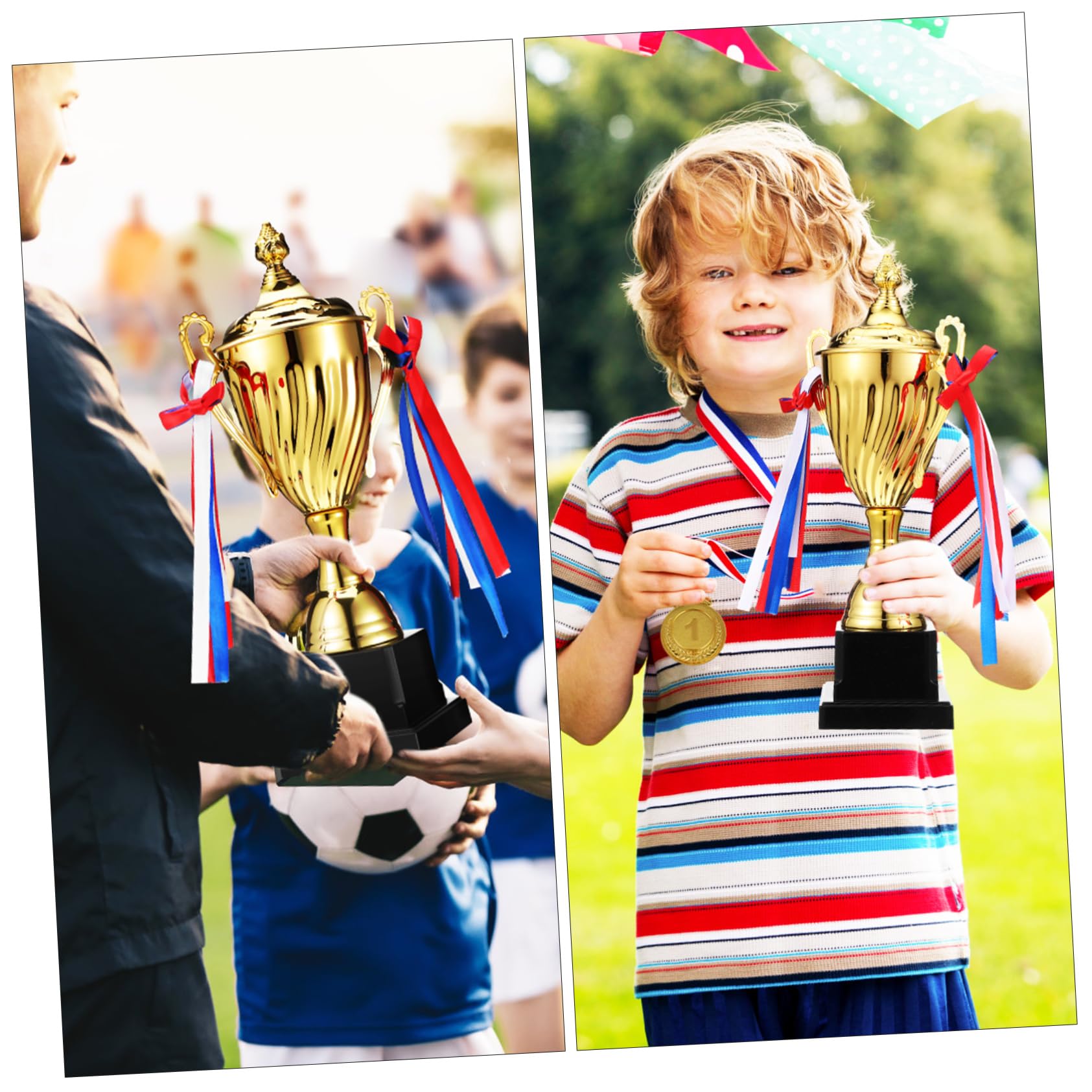 TOYANDONA Coppa per Calcio e Sport Premio Versatile per Competizioni e Cerimonie Design e Resistente per Riconoscimenti Duraturi