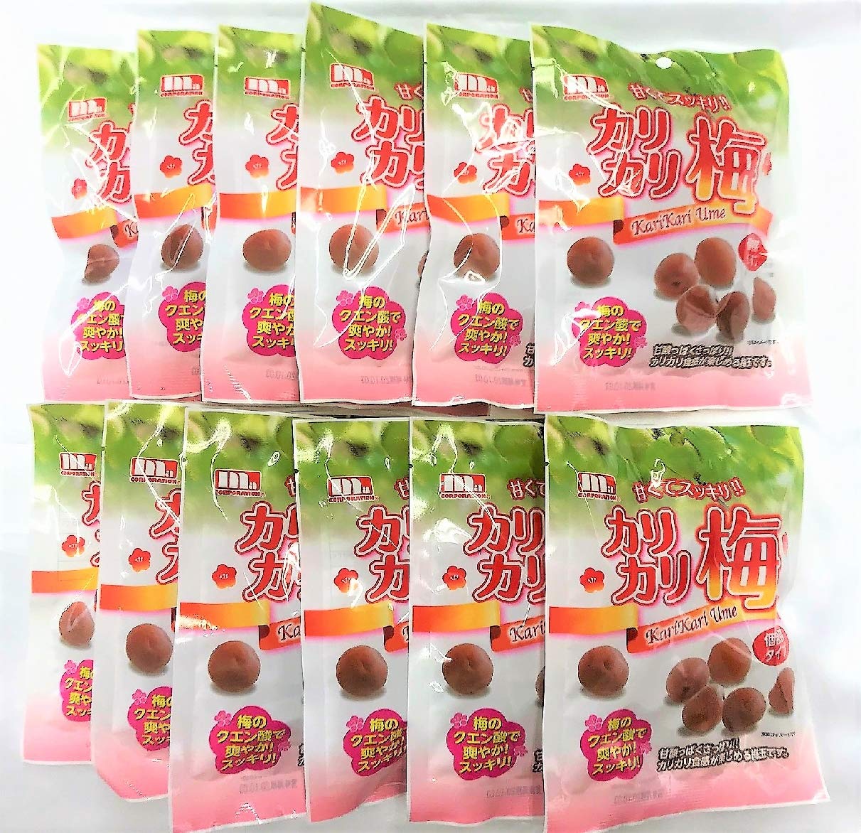Amazon | エム・エーコーポレーション 甘くてスッキリカリカリ梅 50g