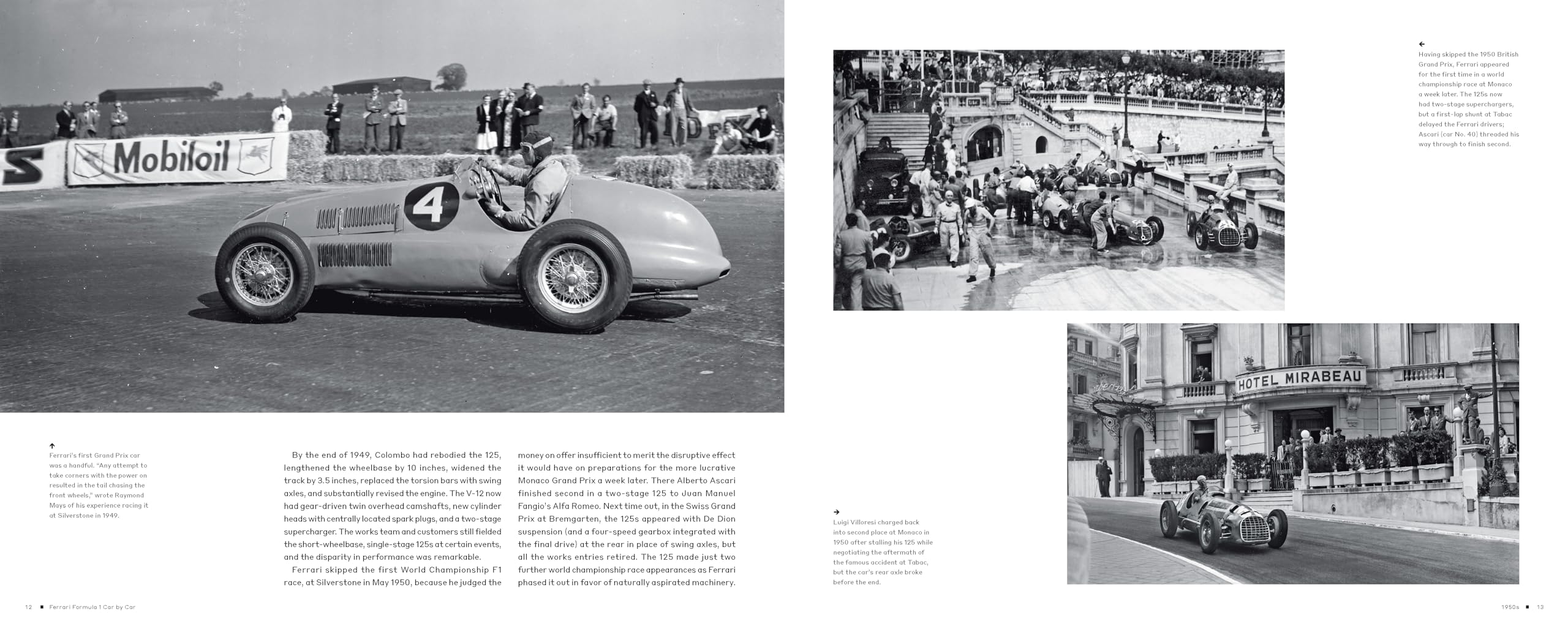 Ferrari Formula 1 Car by Car: Every Race Car Since 1950