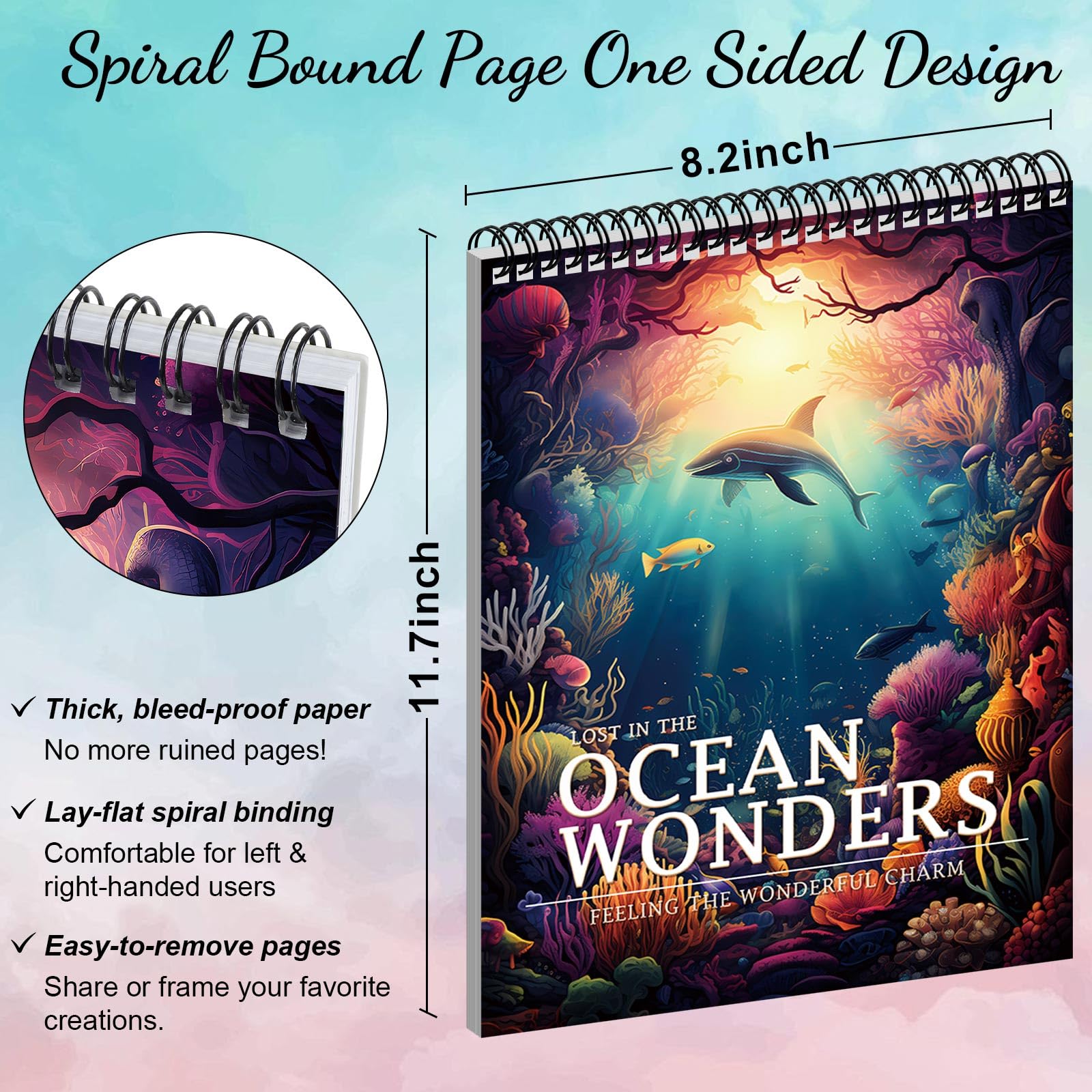 Amazon.com: Ocean Coloring Books for Adult Coloring Book for Women