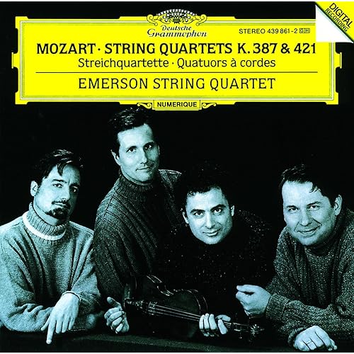 Amazon Music エマーソン弦楽四重奏団のモーツァルト/弦楽四重奏曲第14番、15番 Amazon.co.jp