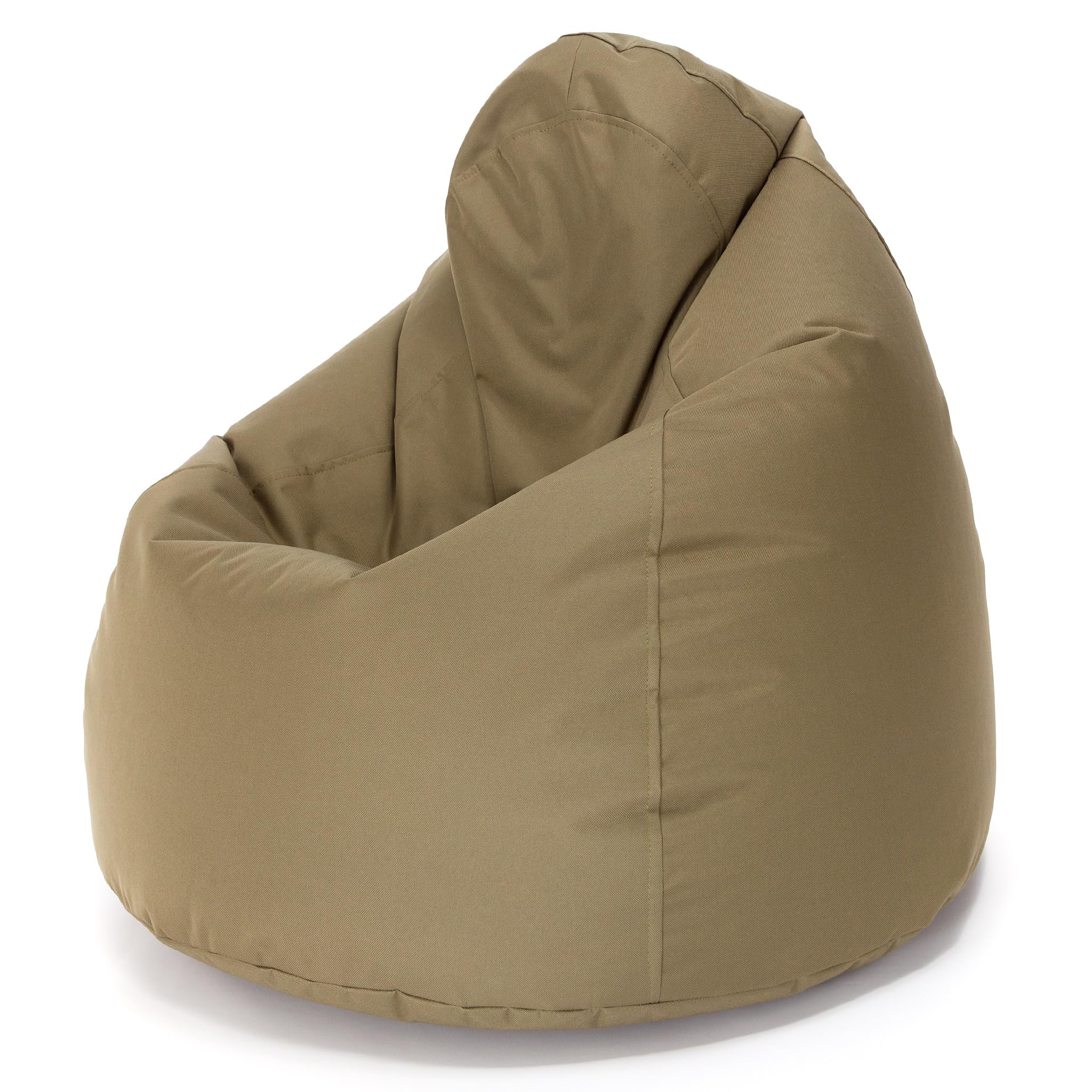 Ecopuf Fuzzy | Pouf pour l'intérieur et l'extérieur 80x110 cm | Pouf Fauteuil pour Enfants et Adultes | Coussin ou Gaming | Livrés avec Rembourrage