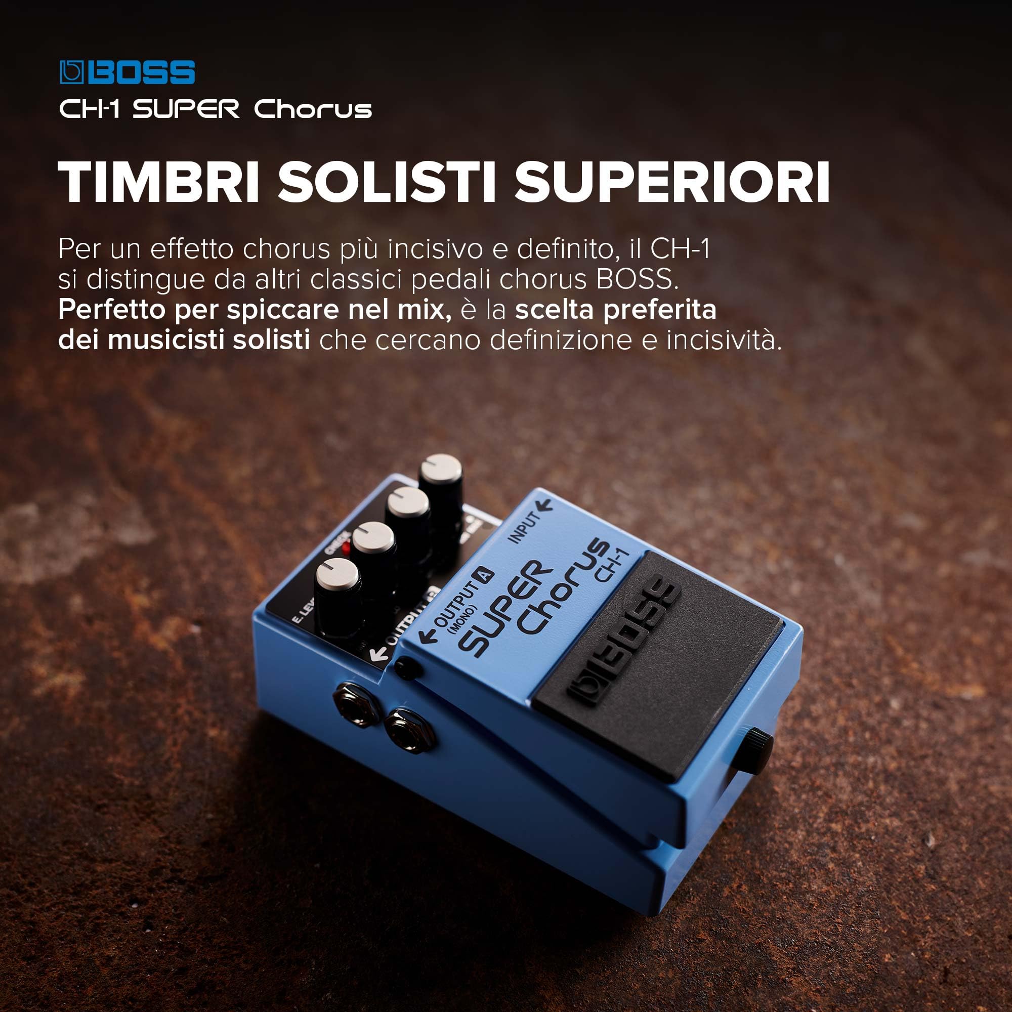 BOSS CH-1 Super Chorus Compact Pedal