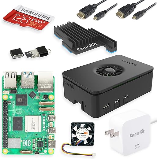 Canakit Raspberry Pi 5 Starter Kit Pro