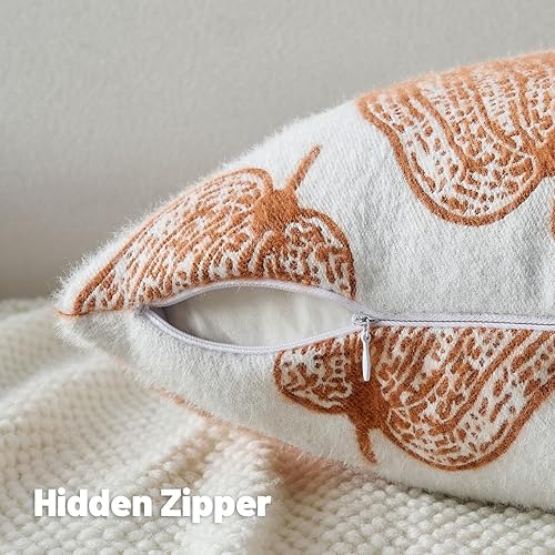 Miniatura 3 de FUTEI Juego de 2 fundas de almohada de calabazas de otoño de 18 x 18 pulgadas, funda de cojín de cachemira sintética suave para otoño, Acción de