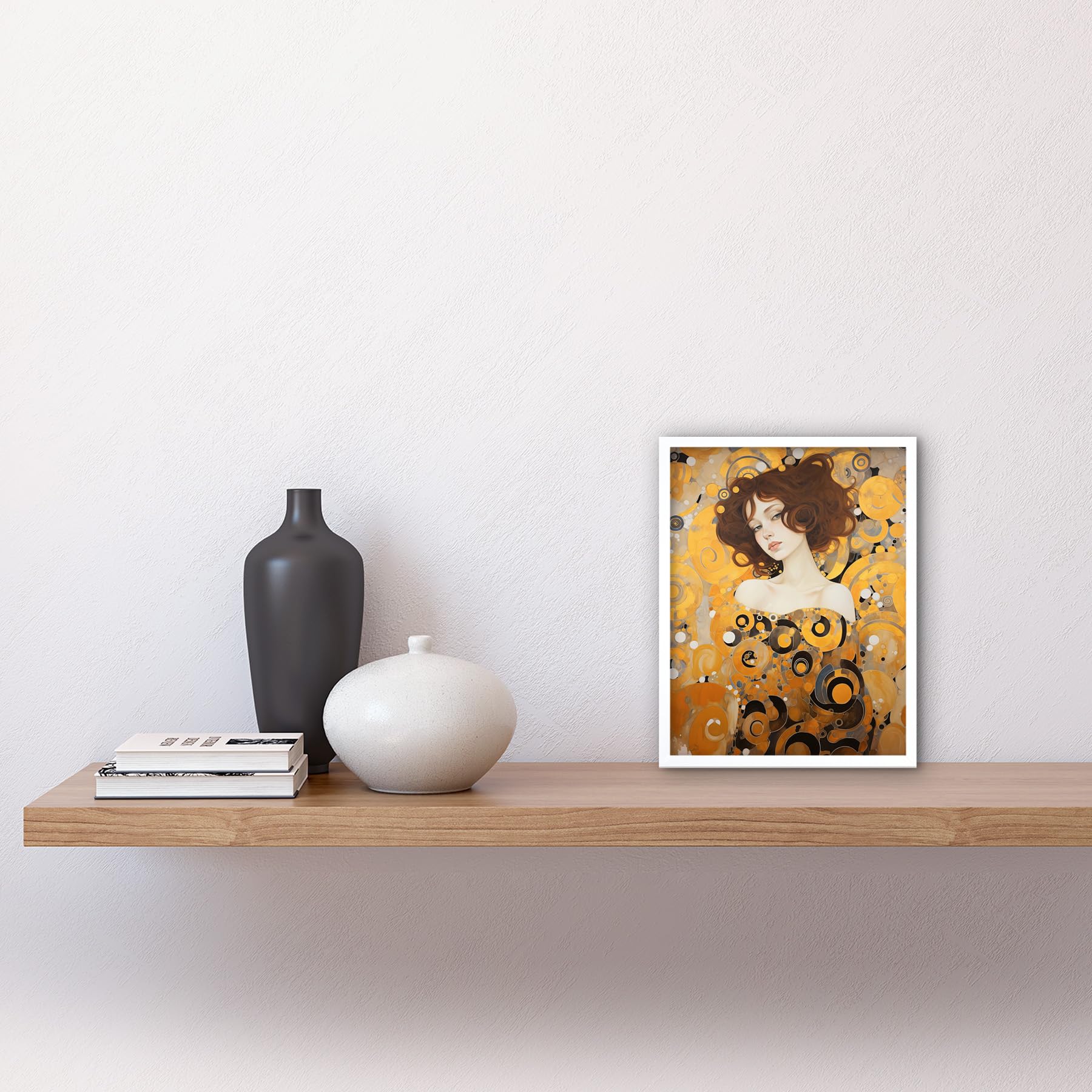 Gustav Klimt Famous Painting Woman In Gold Reproduction Decor Posters And Prints Living Room Home Decor Wall Art Picture 70x115cm(28x45in) Frameless