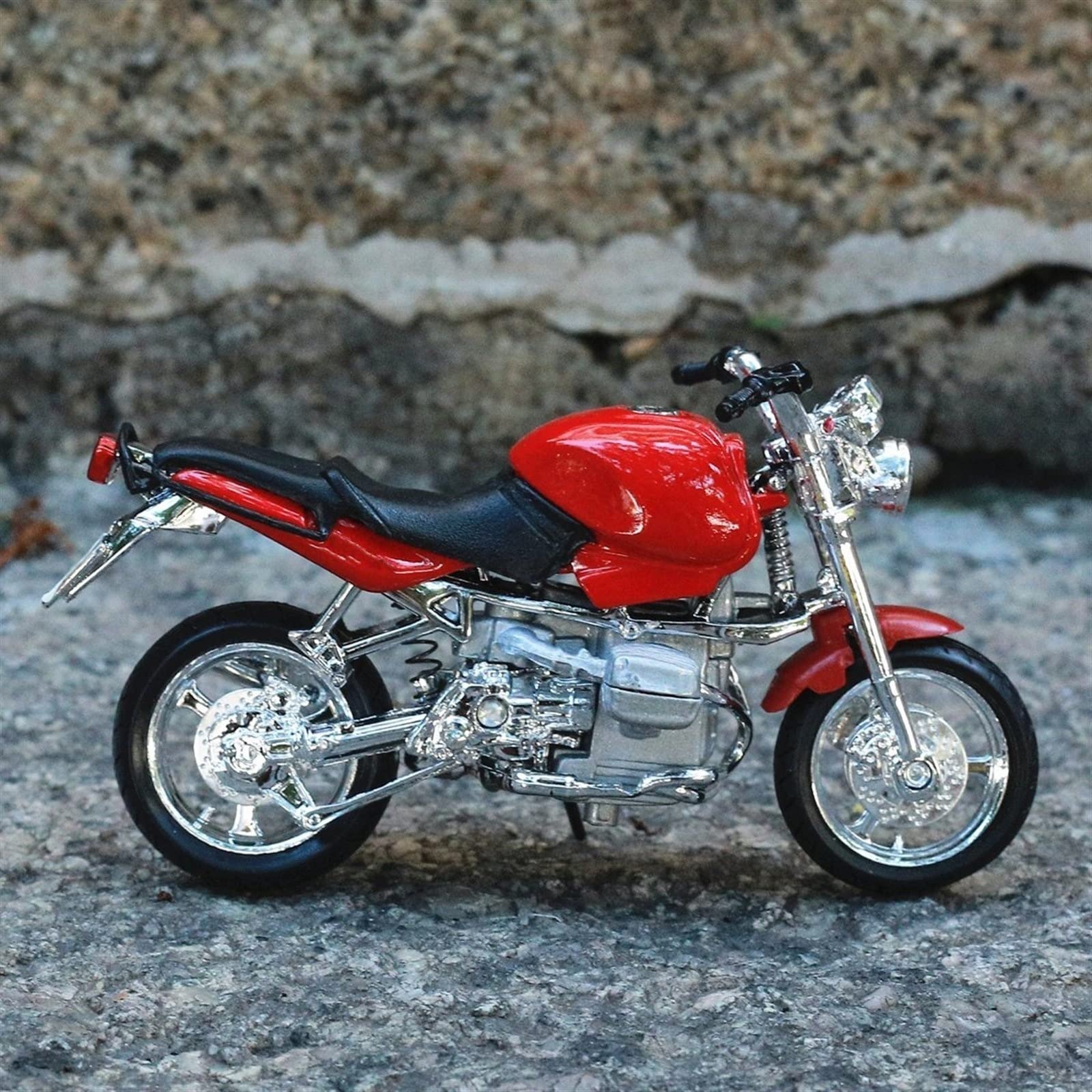 SEYXF Motorbike Toy for BMW R1100 R Motorcycle Desktop Display Model Diecast Metal Toy 1/18(with Retail Box)