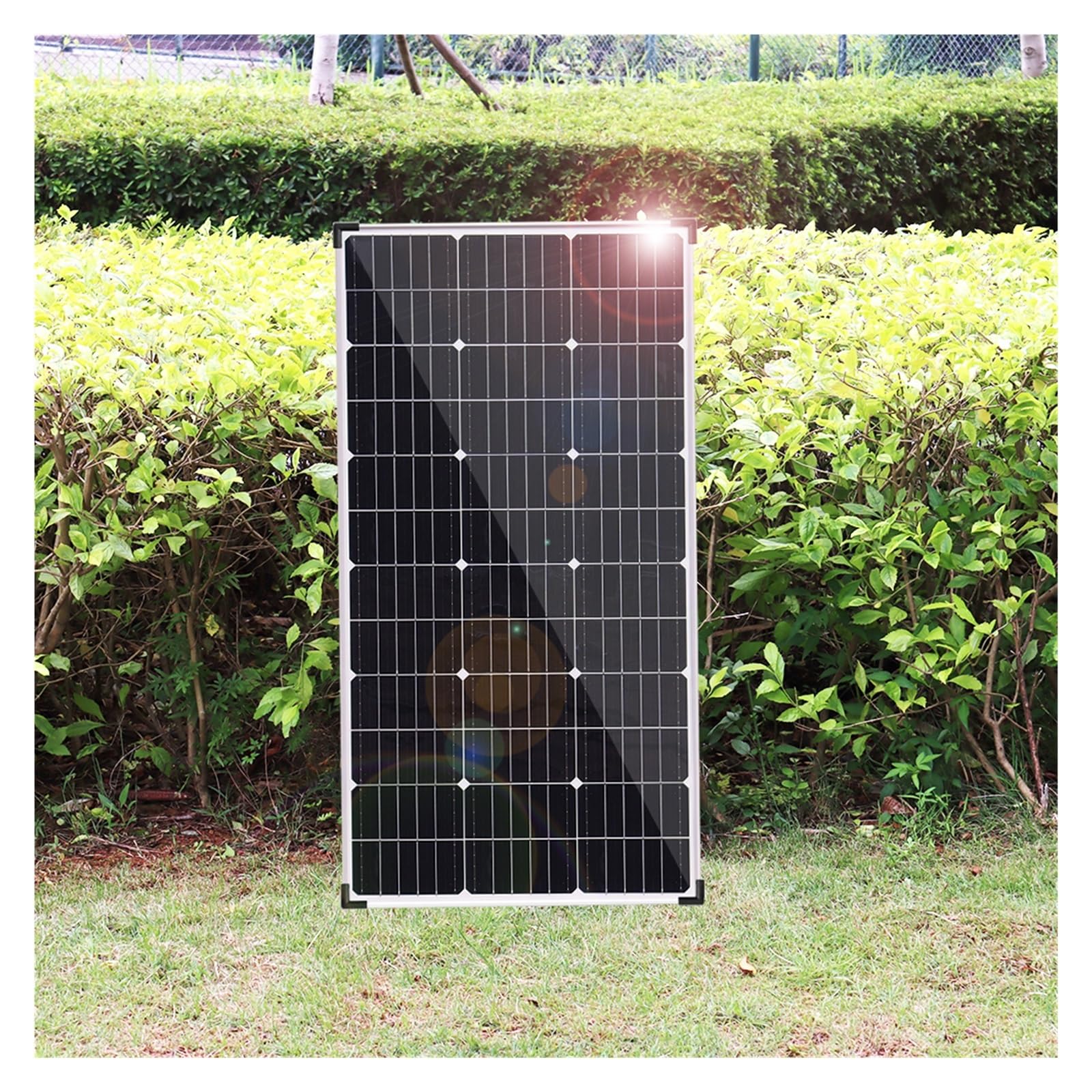 12v Panel słoneczny aluminiowa rama 450w 300w 150w zestaw z ładowarką Panel fotowoltaiczny do domu samochód łódź podróż Camping Power(450w)