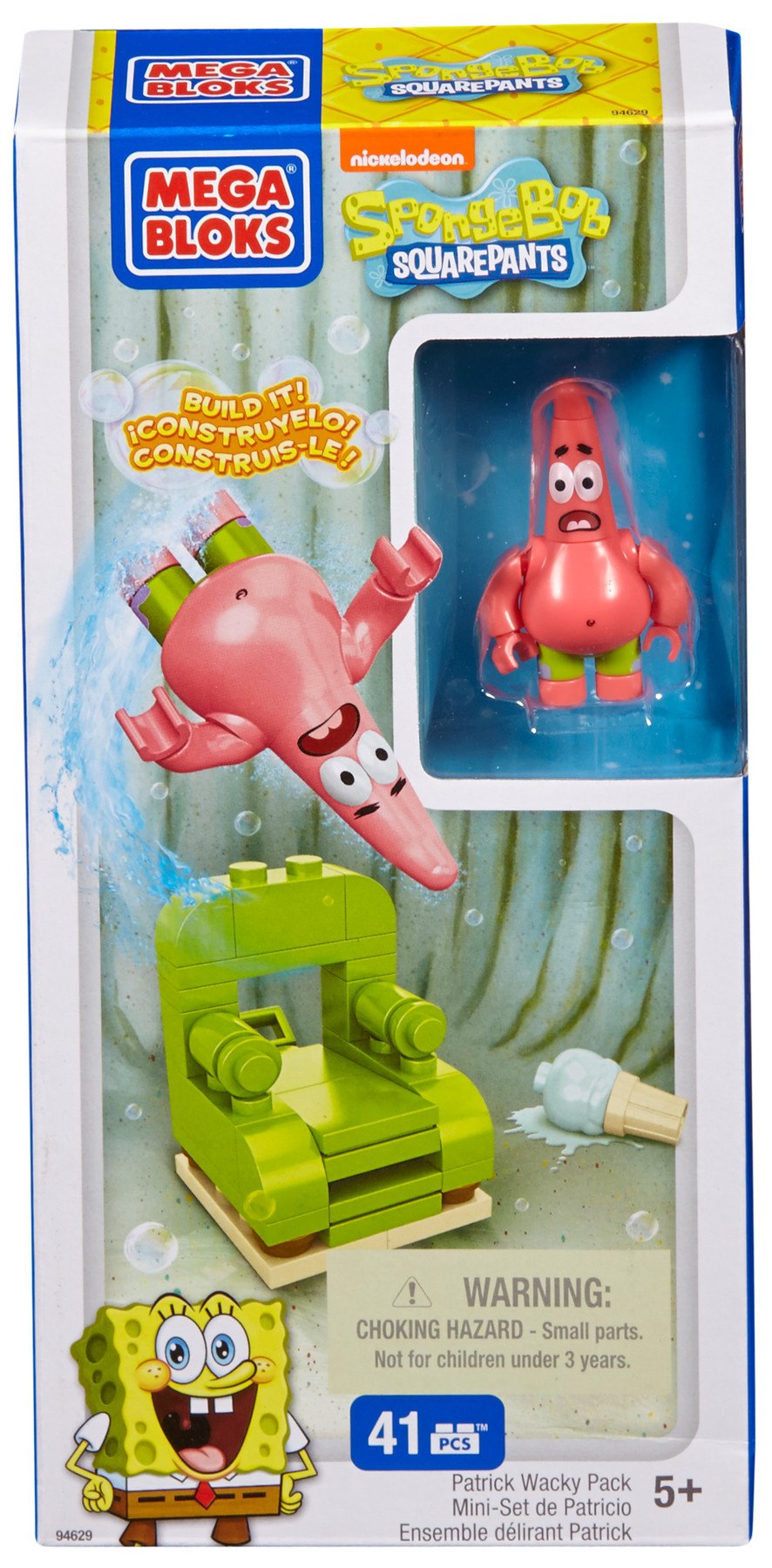 Mega Bloks SpongeBob's Patrick Wacky Pack
