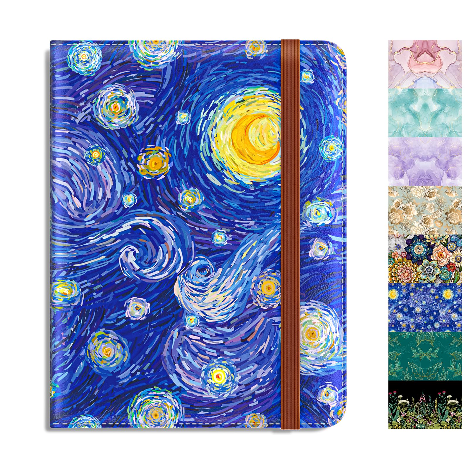 Rimilak Passport Holder RFID Blocking Passport Cover Wallet Travel Essentials Leather Travel Air Ticket Documents Organizer Protector for