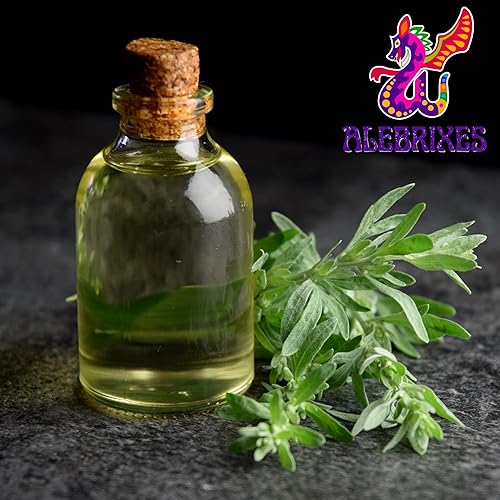 Miniatura 5 de Alebrixes | Té suelto de hierbas de ajenjo (6 onzas) | Té de ajenjo seco entero de alta calidad | Te De Ajenjo - Artemisia Absinthium | Artesanal