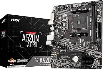 Amazon.co.jp: MSI マザーボードA520M-A PRO 【Ryzen 5000シリーズ