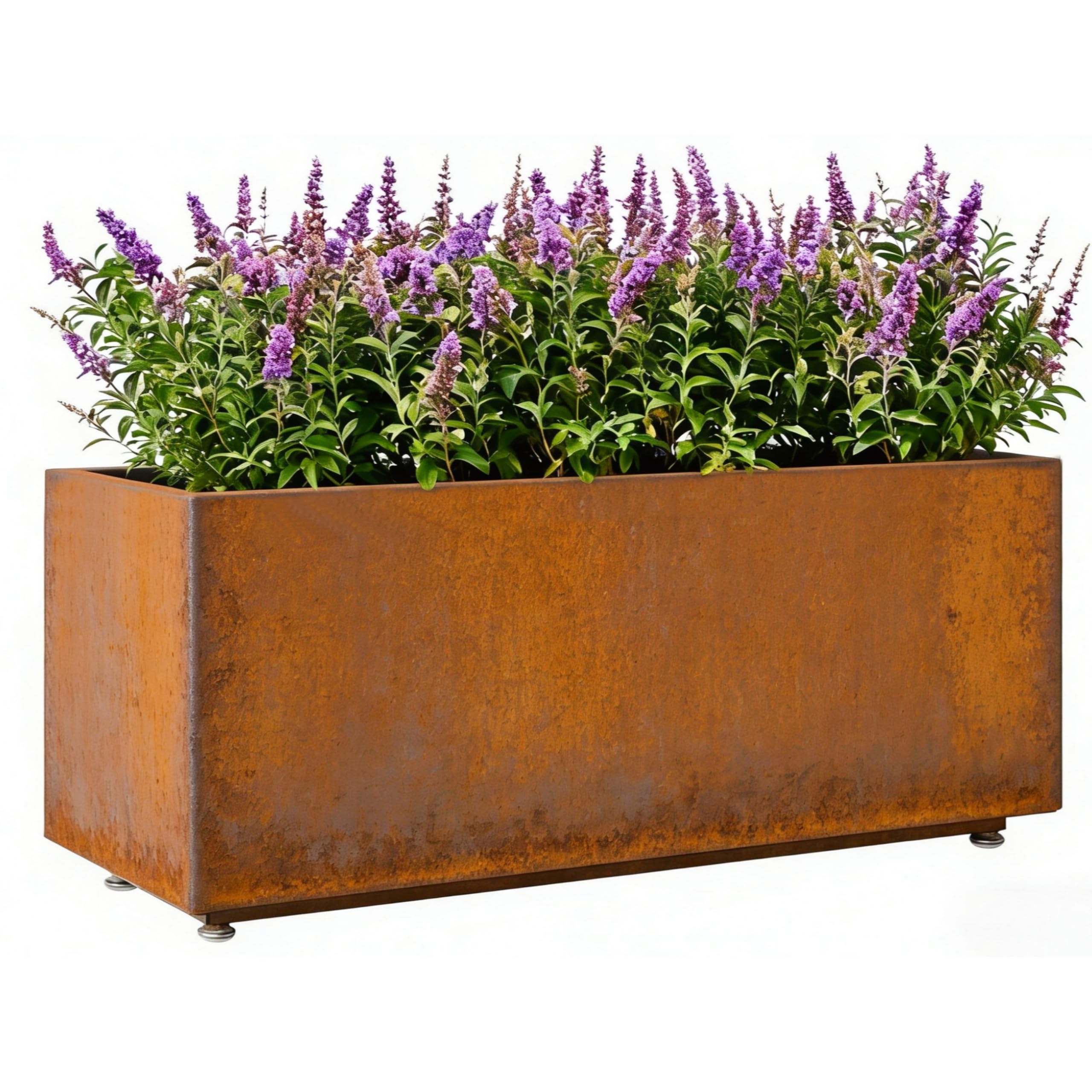 Foresland 40 inch Corten Steel Planter