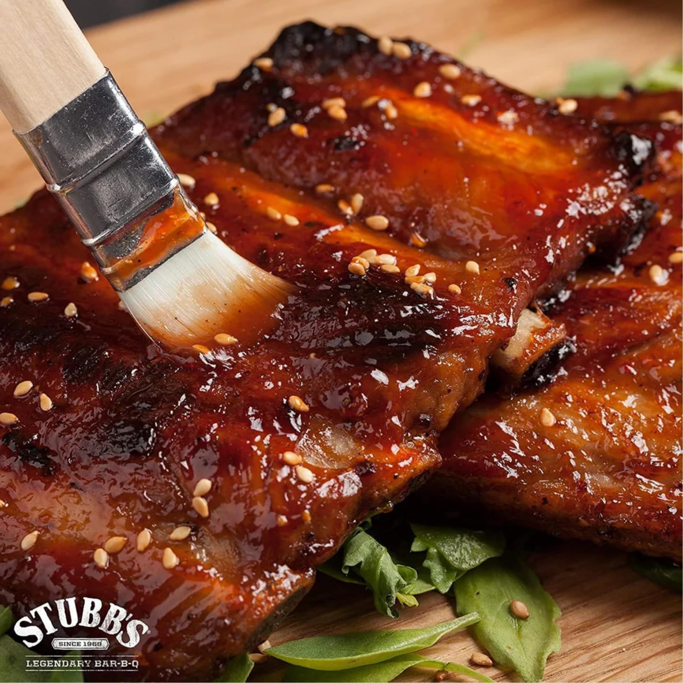 Stubbs Liquid Smoke Hickory Salsa con Aroma de Humo para Carnes Asados Barbacoas Pack 2 x 148ml