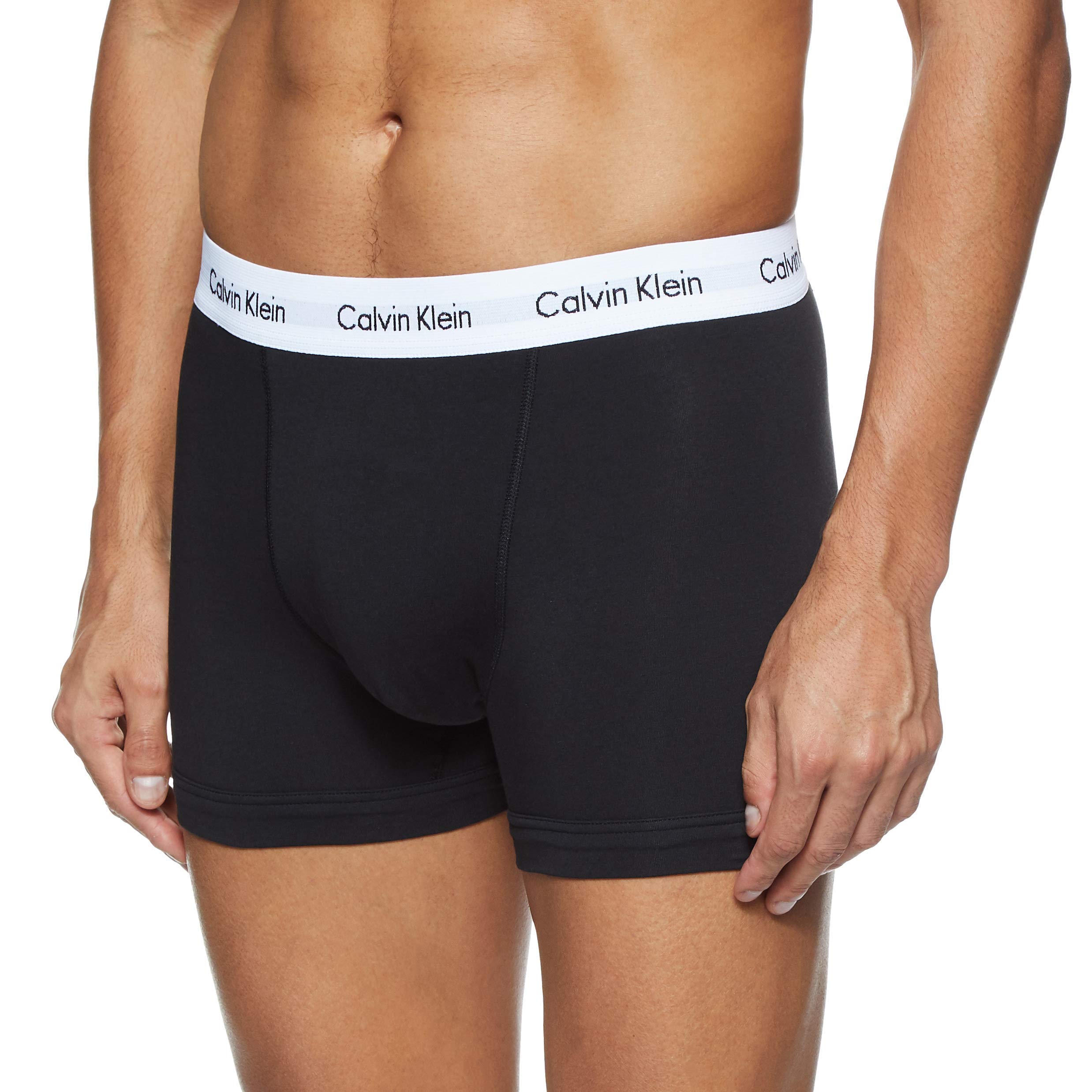 Calvin Klein Pantaloncini Boxer Confezione da 3 Uomo Low Rise Trunks Cotone Elasticizzato