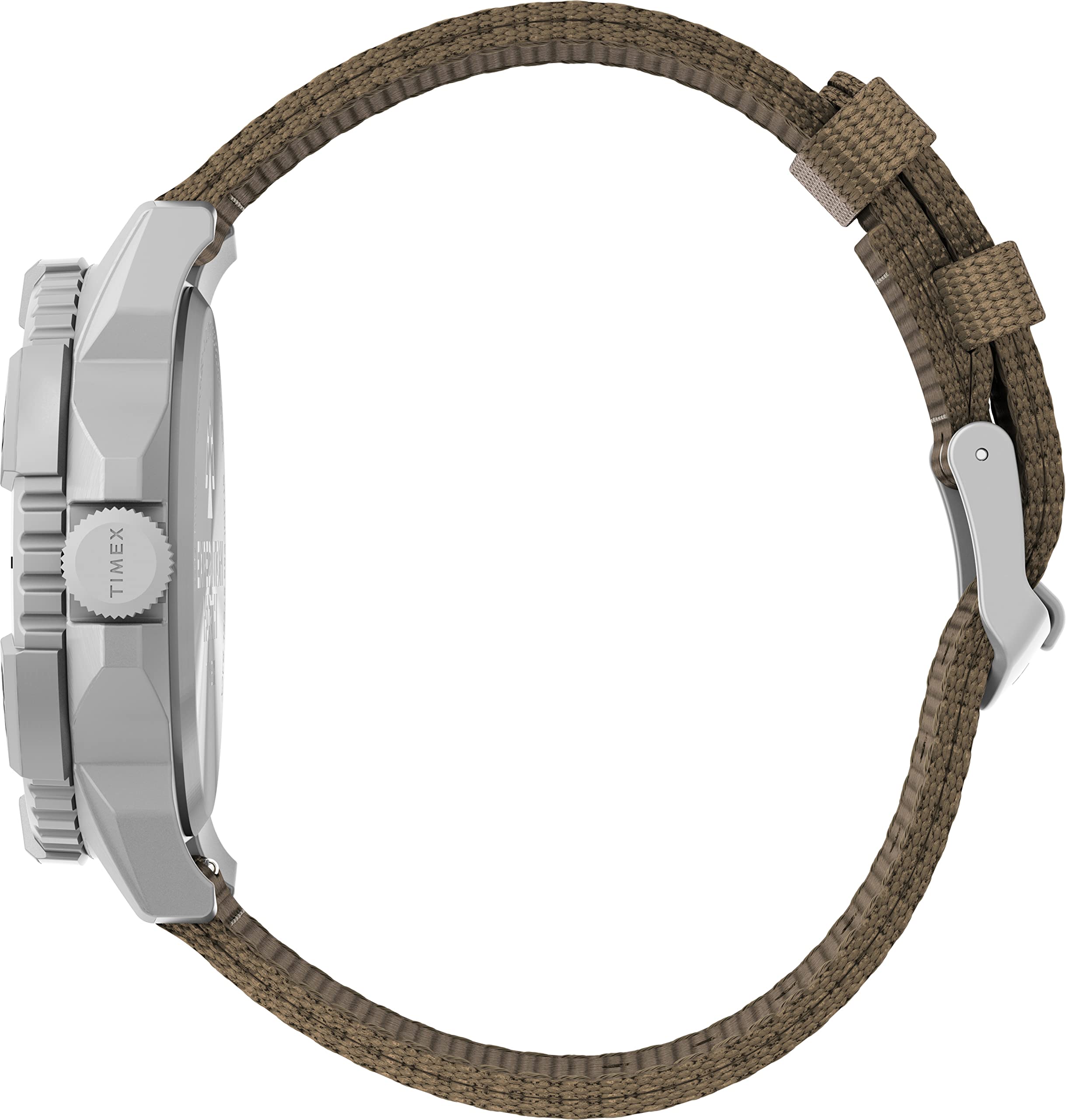 Timex Orologio Analogico al Quarzo da Uomo con Cinturino in Tessuto TW2V62400