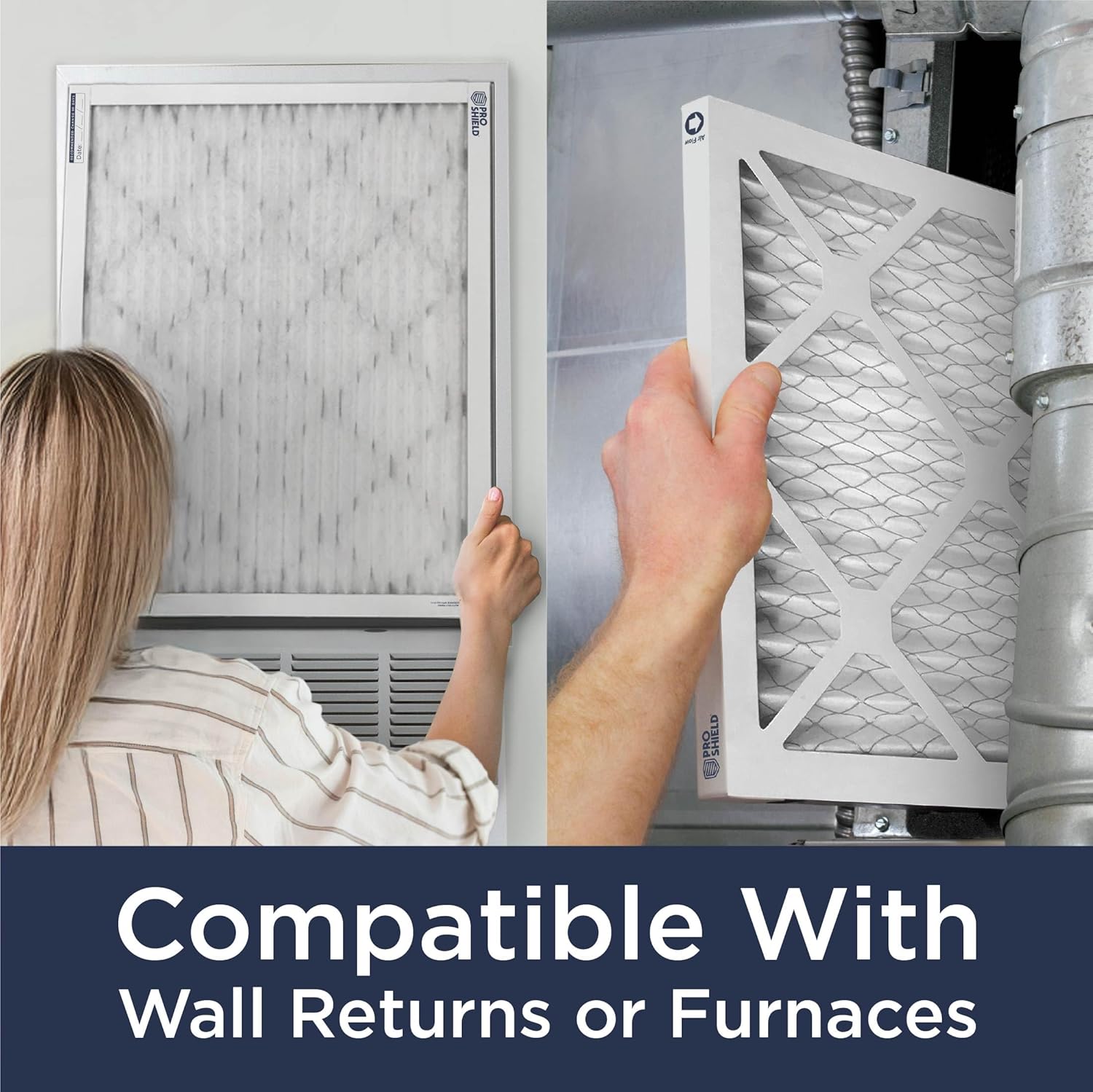 14x20x1 MERV 13 Pleated Filter 6 Pack