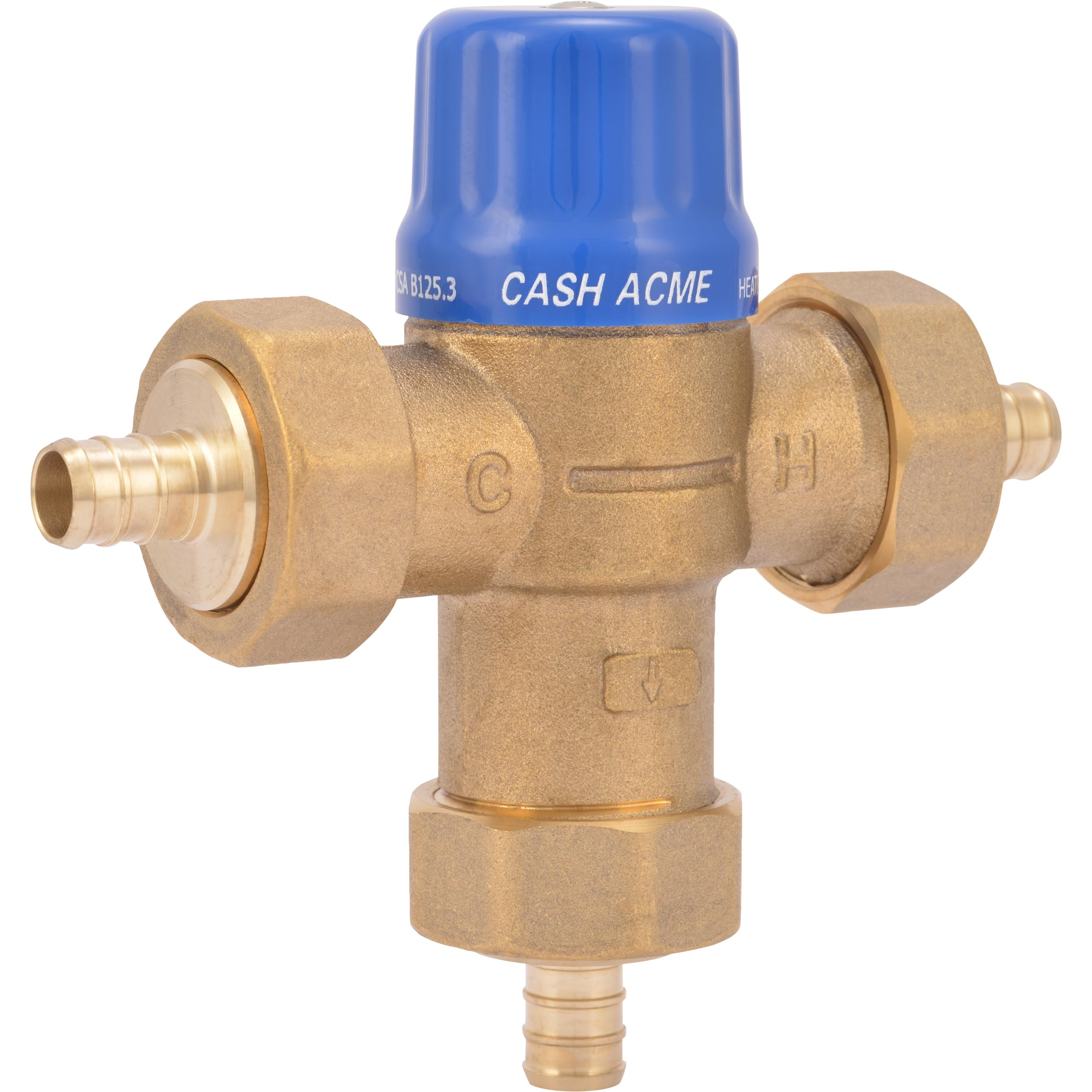 Cash Acme 1/2 Inch HG110 Crimp Thermostatic Mixing Valve