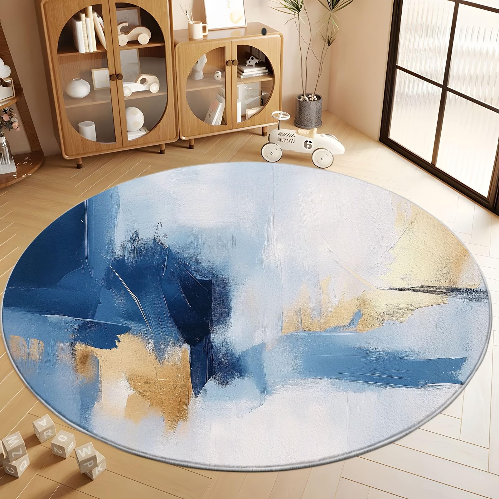 Abstrait aquarelle nordique luxe tapis pour sublimer votre chambre