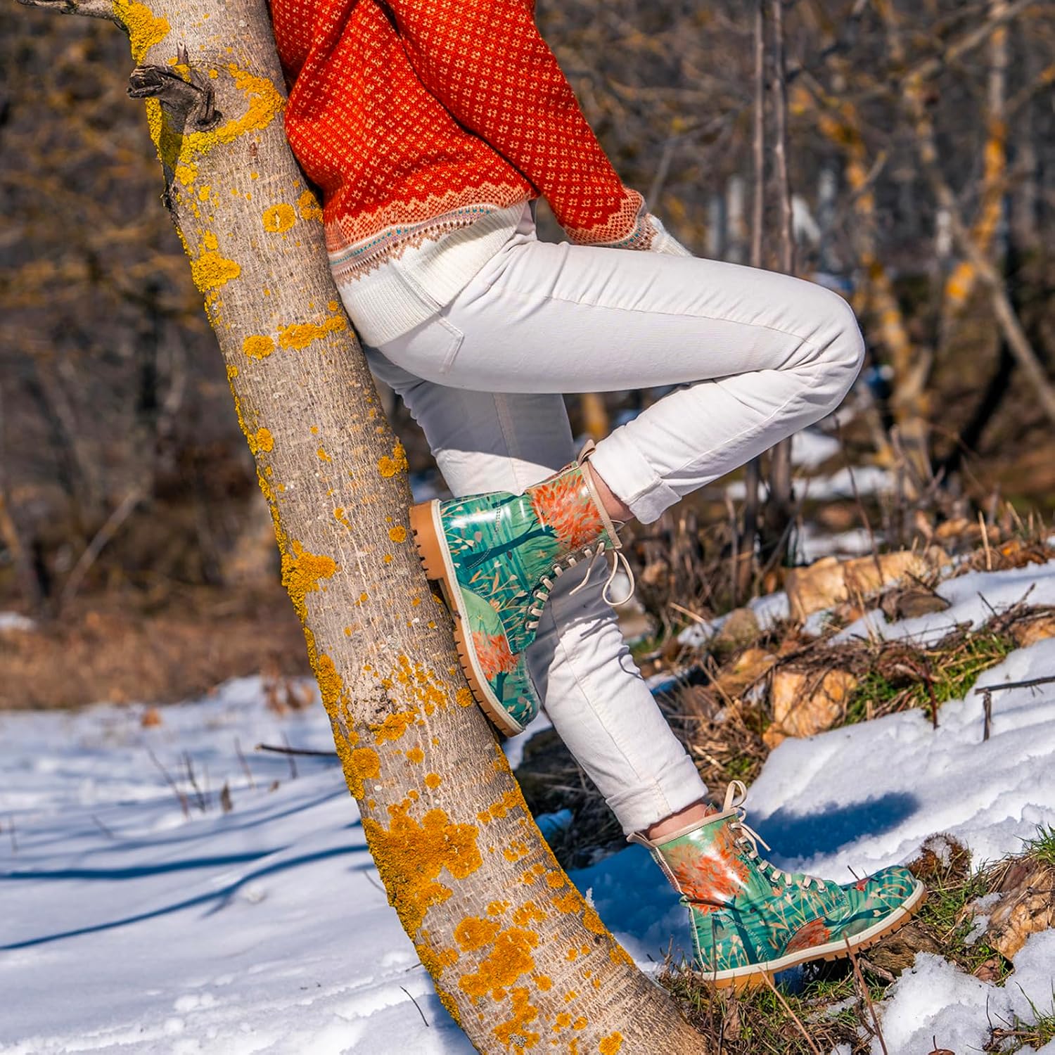 DOGO Long Boots for Women – Vegan Leather and Unique Design Womens Winter Boots, Comfortable and Stylish Womens Boots