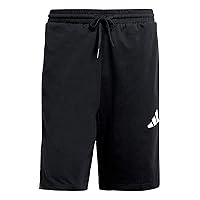 adidas Uomo Essentials Three Stripes Single Jersey Short 10IN