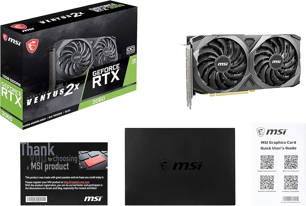 MSI GeForce RTX 3060 12GB GDDR6 Gaming Graphics Card Romania | Ubuy