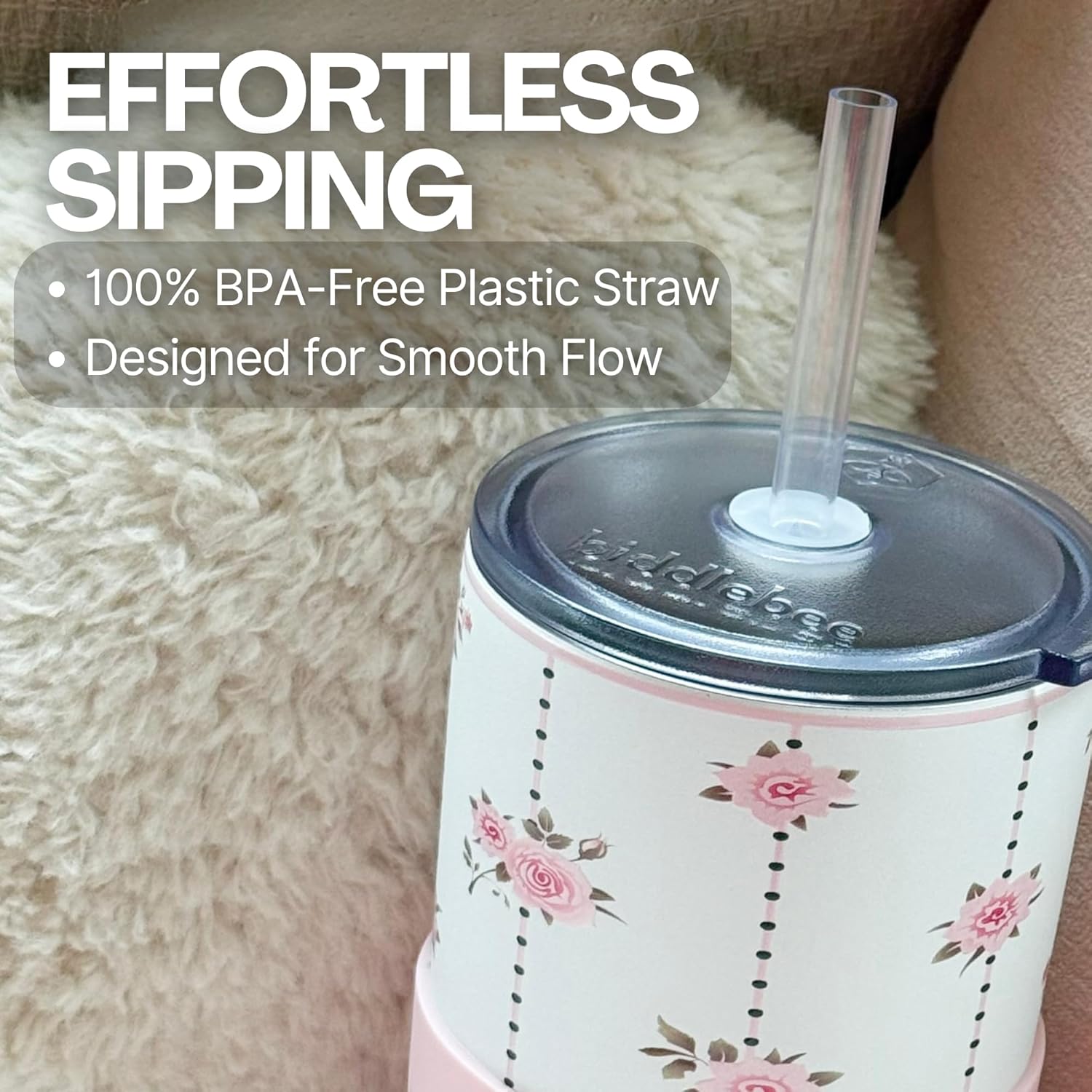 Biddlebee 30oz Desert Dreams Tumbler with Straw and Lid – Southwestern Insulated Stainless Steel Cup for Women – Giftable Water Bottle with Boho Tassel Charm and Sand Silicone Boot - Image 7