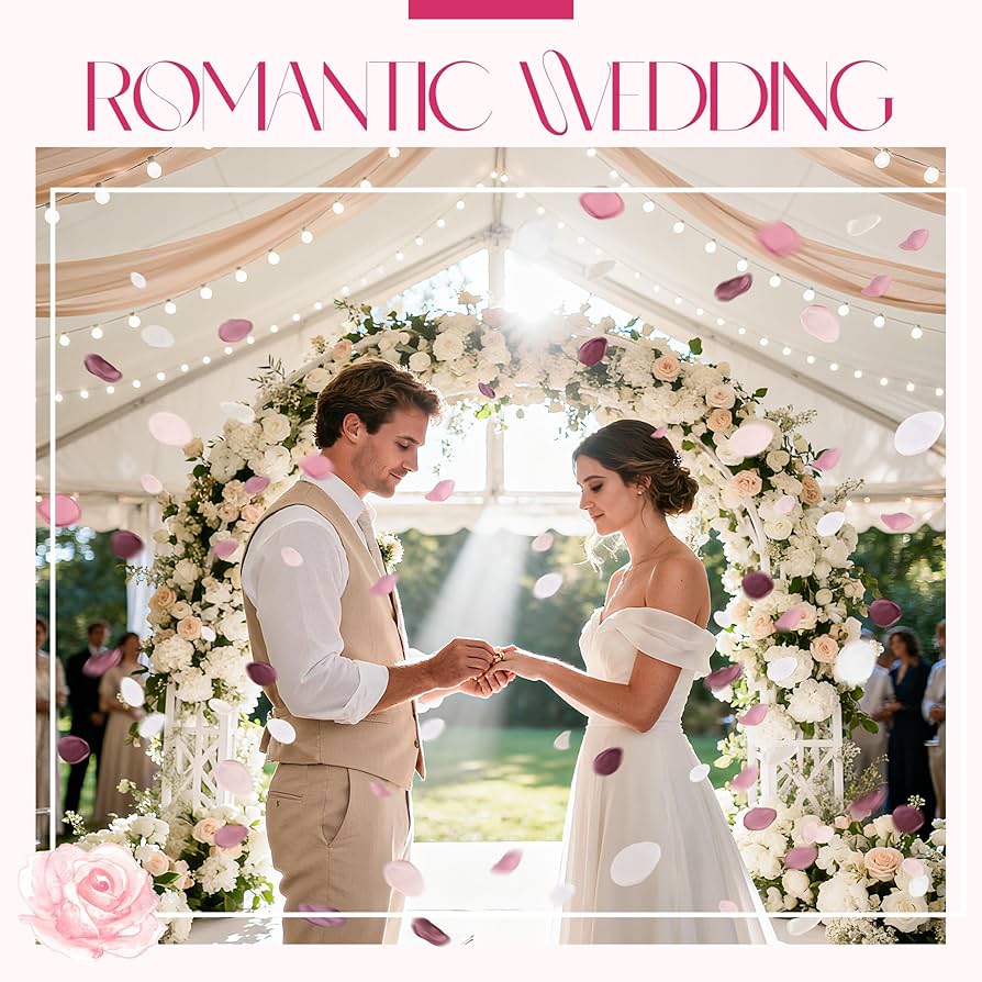 Amazon.co.jp: Der Rose 300個 造花 シルク フェイクピンク バラ