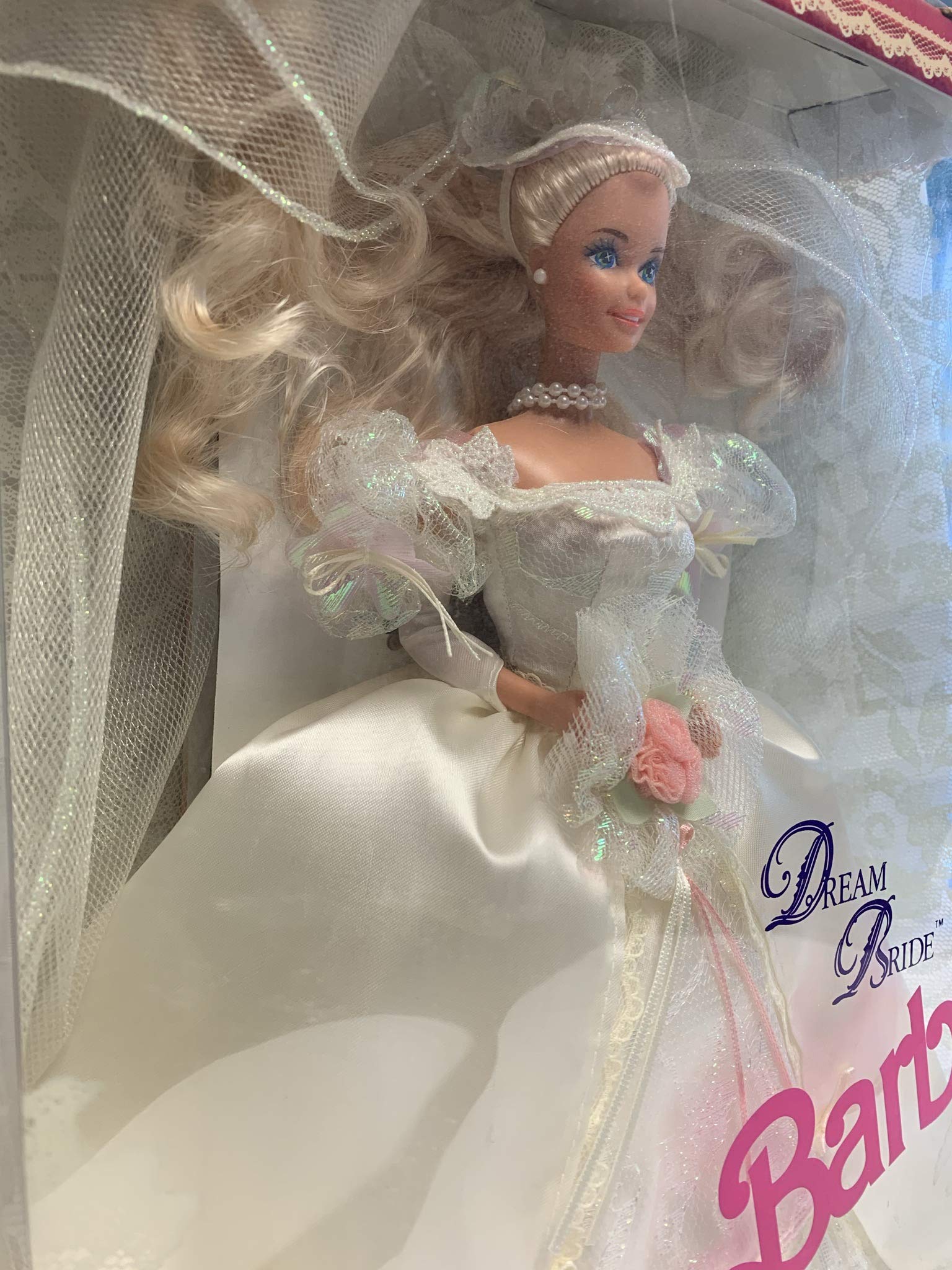 Barbie - Dream Bride Barbie Doll - Wedding Romance in Satin + Lace! - 1991 Mattel- Buy Online in