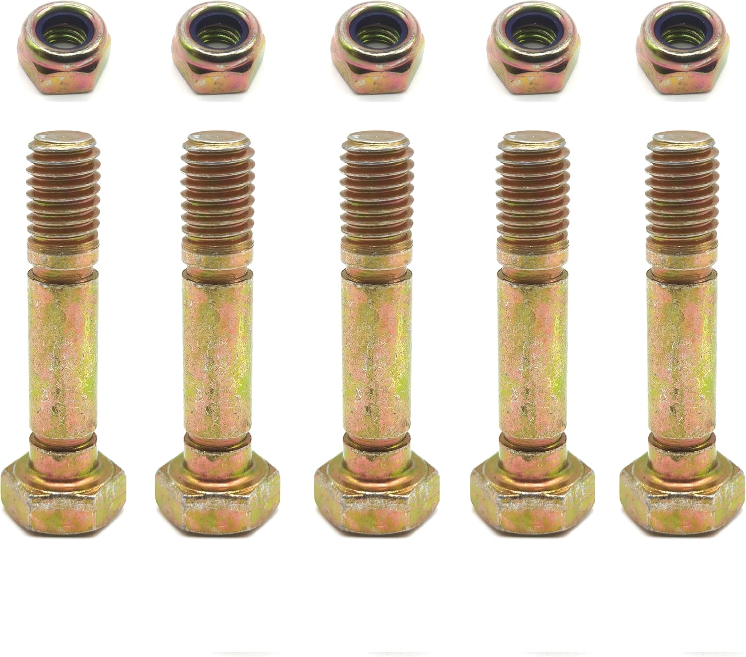 (5 Pcs) 707555 Replacement Snow Blower Shear Pins Kit for