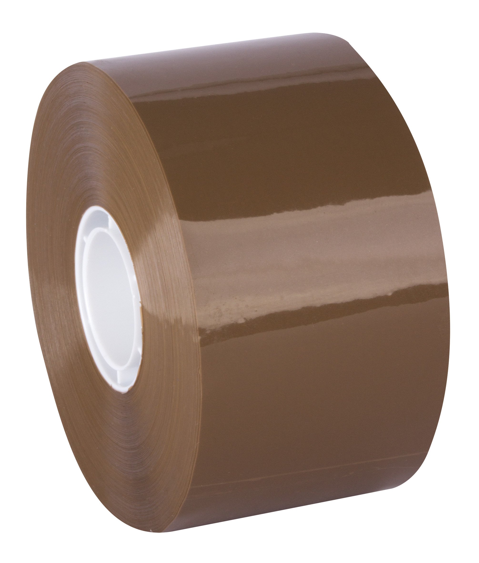 APLI 12873 - Precinto COMPACT sin ruido PP acrílico marrón 50 mm x 132 m 28 μm, 36er pack