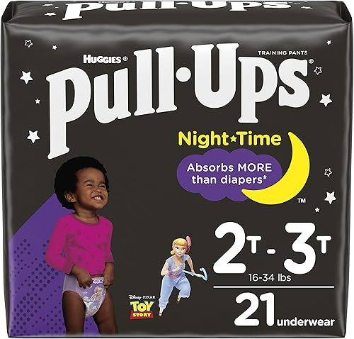 Pull-Ups Ropa interior de entrenamiento para ir al baño para niñas, 2T-3T, 21 unidades