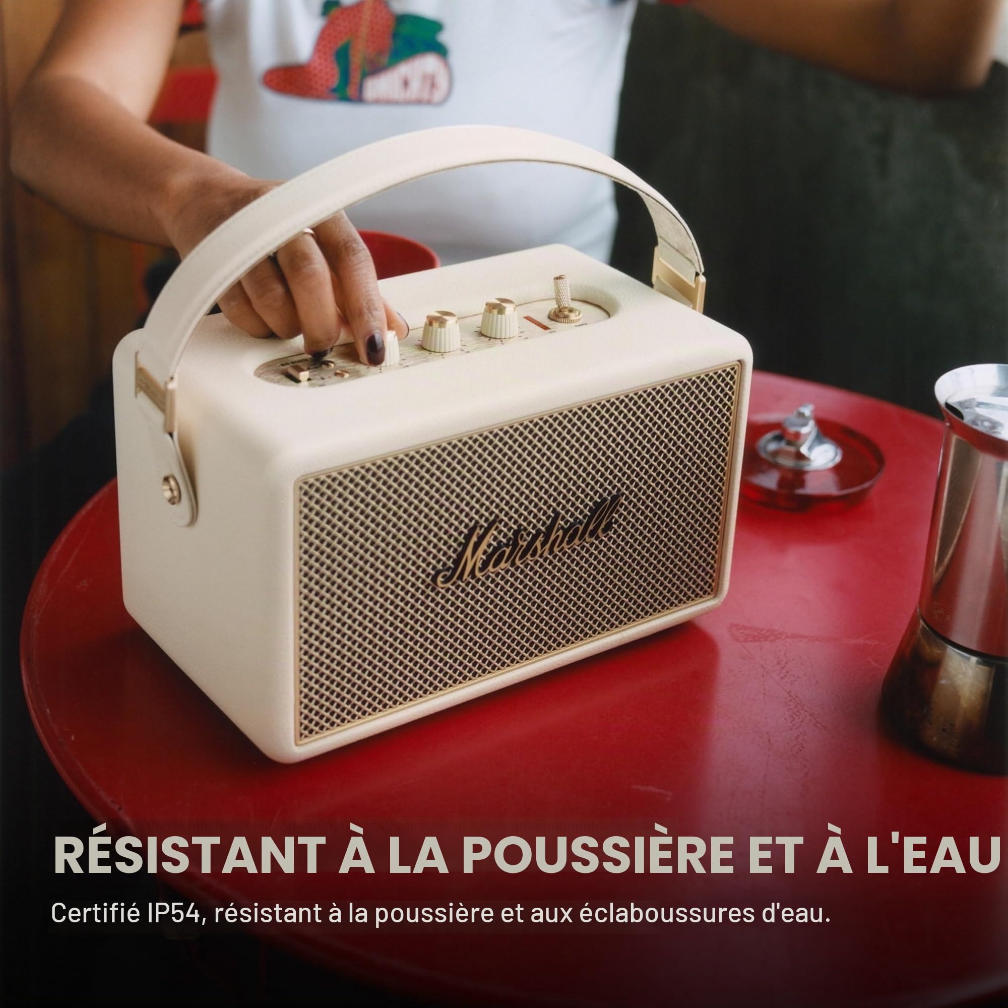 MARSHALL Enceinte sans Fil Bluetooth Kilburn III Crème