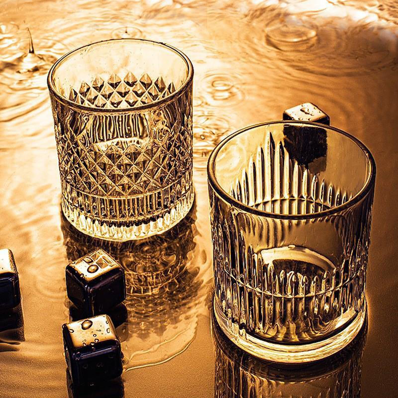 Meoky Szklanka do whisky, szkło kryształowe do użytku domowego, szklanka do piwa, zestaw szklanek barowych,2