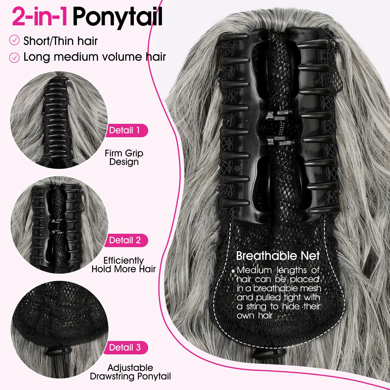 RONTAYA Ponytail Extension - Image 3