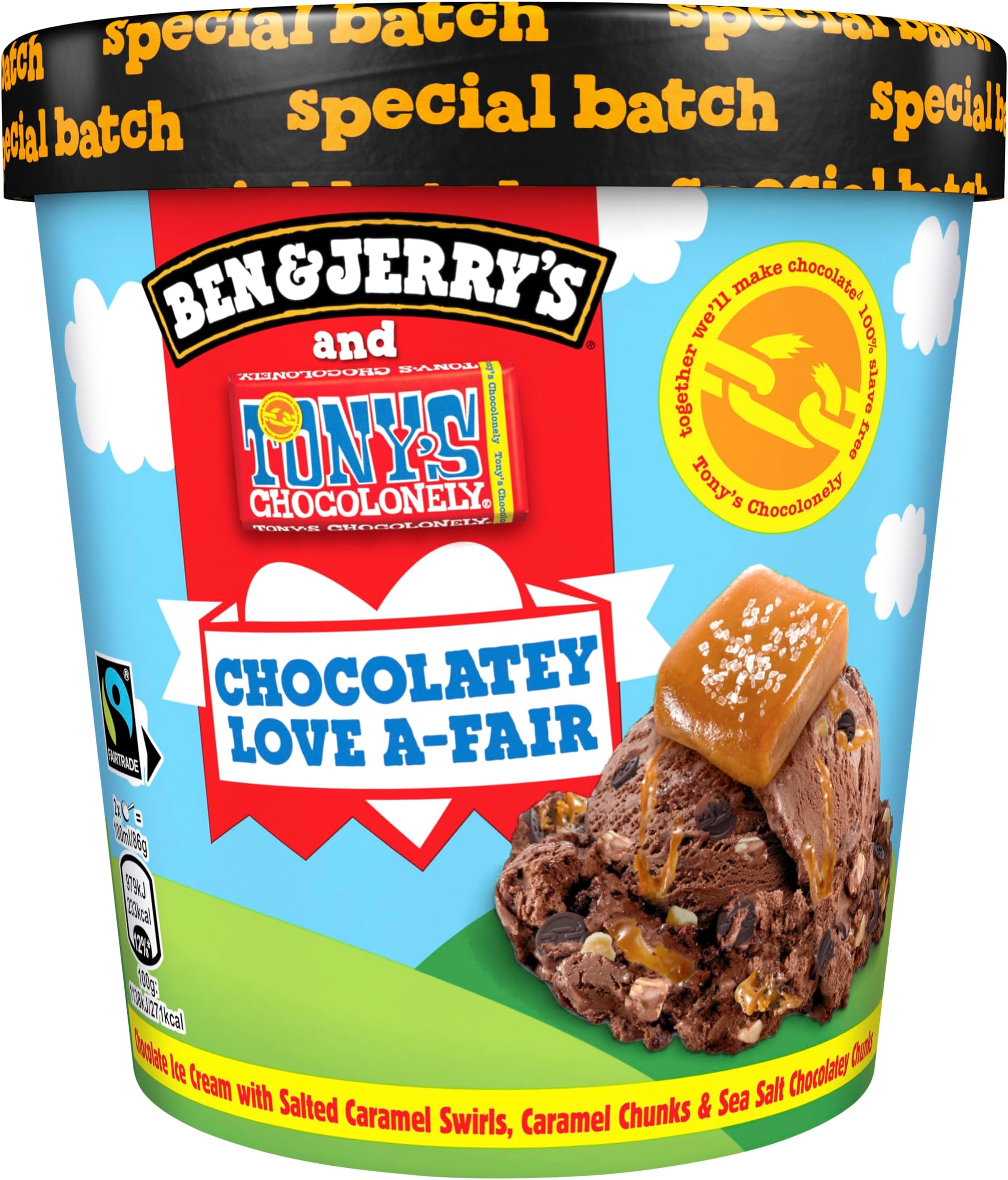 Chocolatey Love A-Fair Ice Cream Tub 465ml