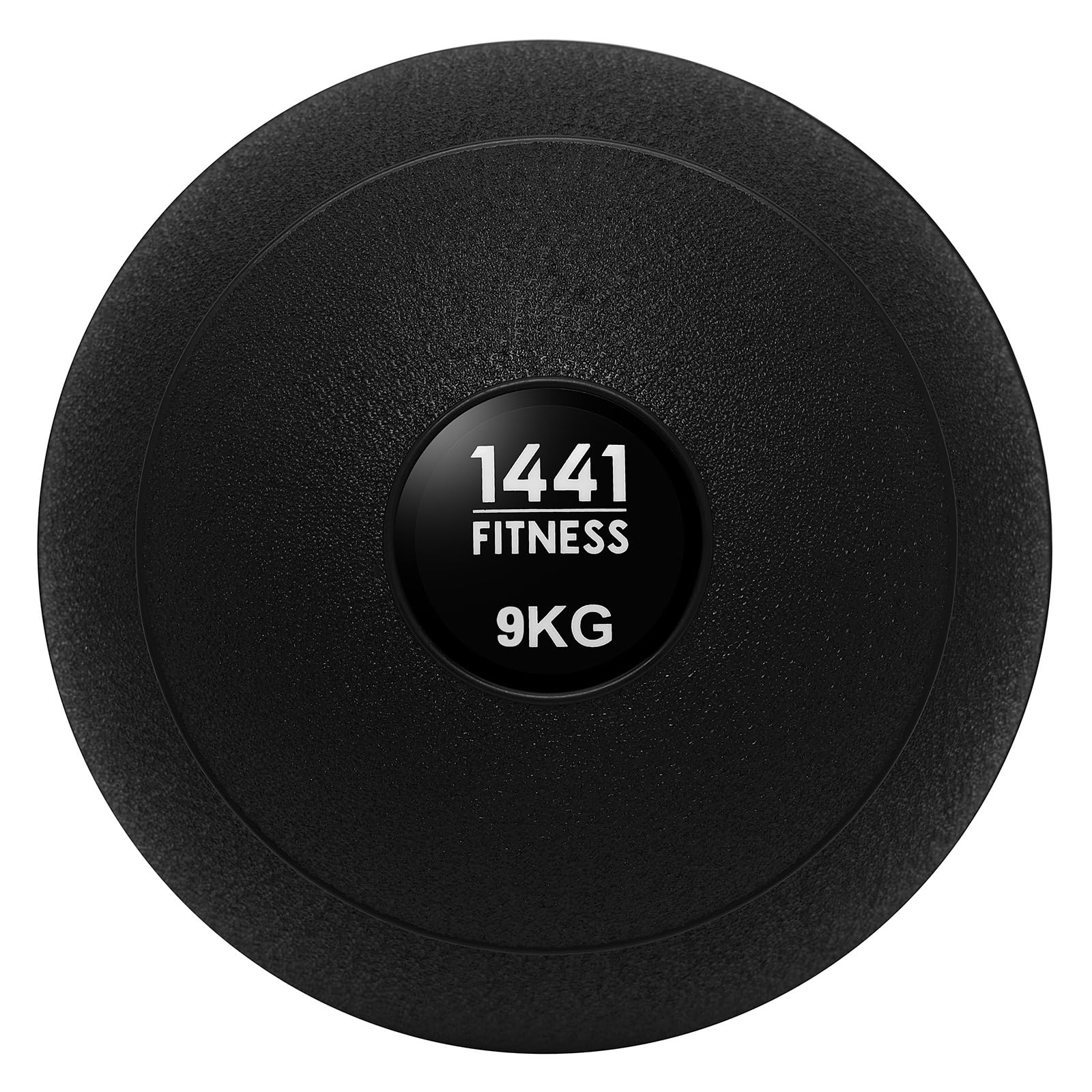 1441 Fitness CrossFit Slam Ball, 1 Piece, Durable, Non-Bouncing Medicine Ball for Explosive Workouts and Strength Training, Black