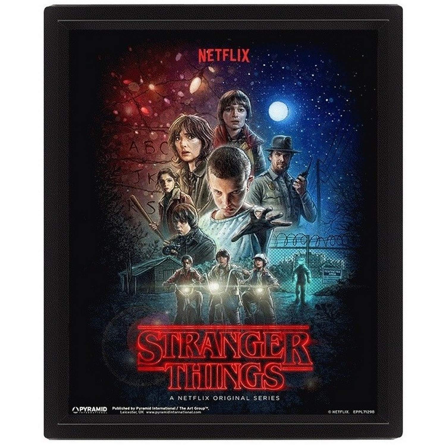 Amazon.com: Pyramid International Stranger Things Poster, Multi