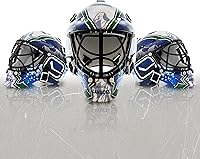 Vista 143 de Franklin Sports mini máscara para portero con logo de la NHL